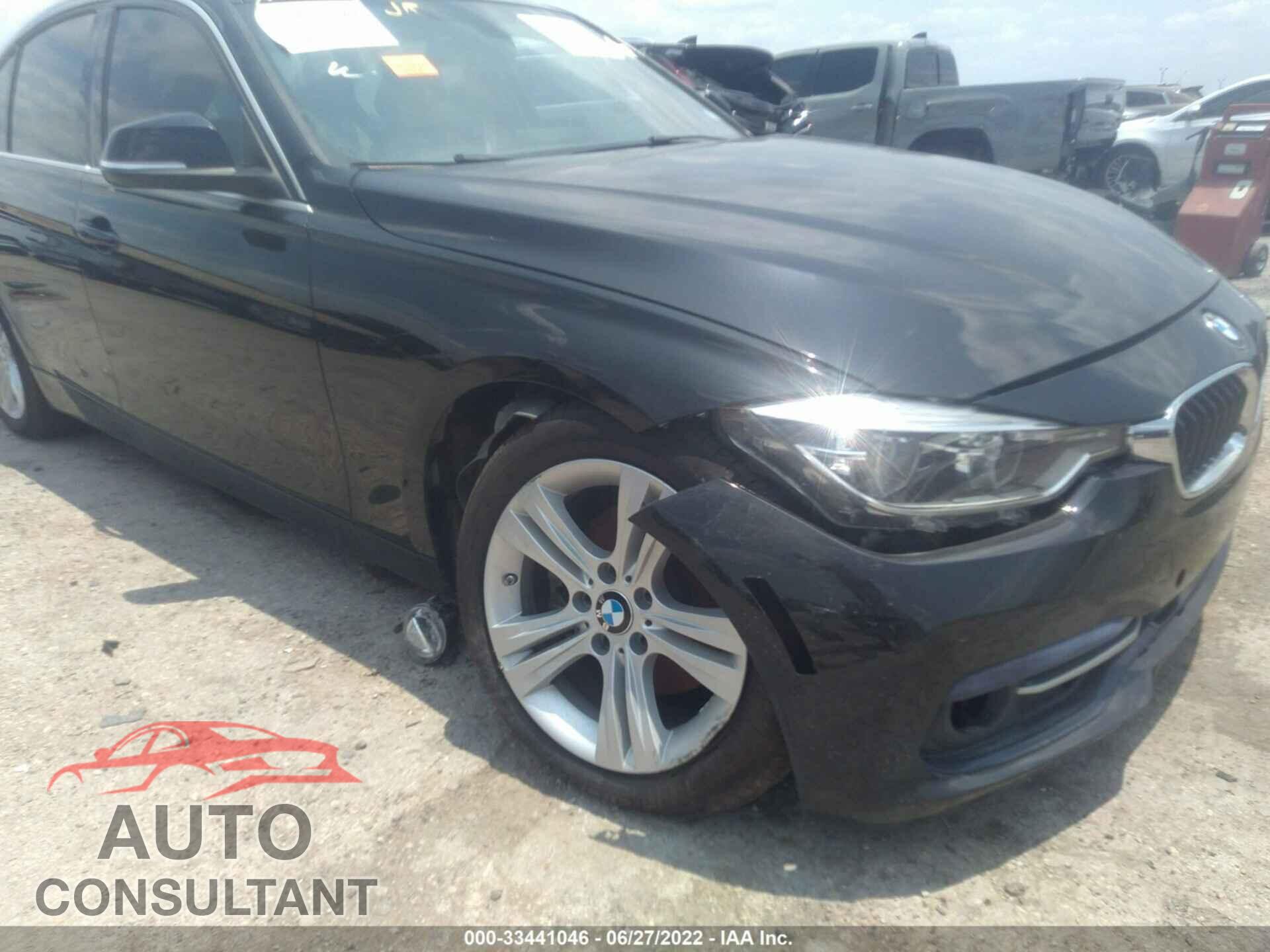 BMW 3 SERIES 2017 - WBA8B9C56HK675826