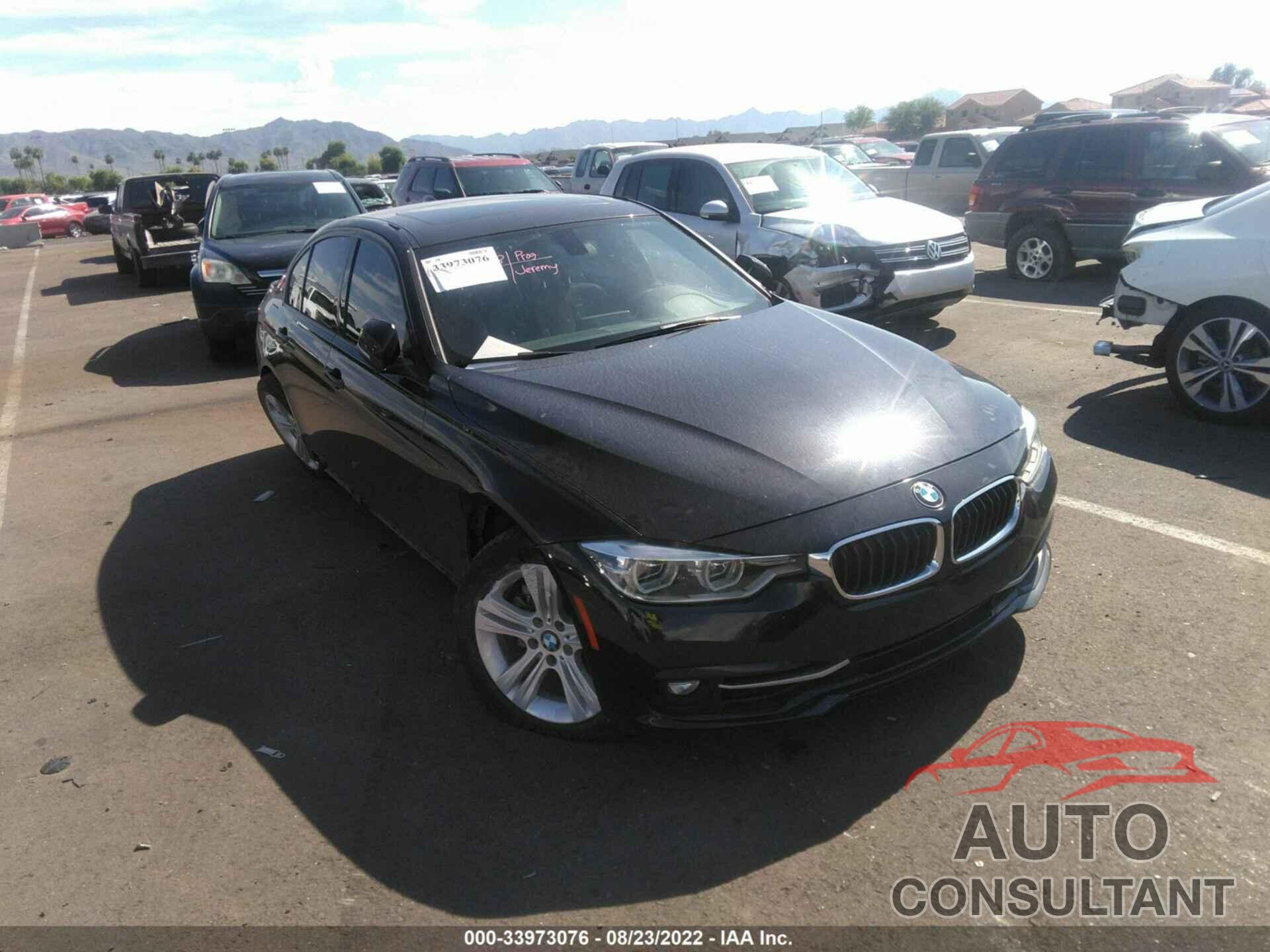 BMW 3 SERIES 2016 - WBA8E9G55GNT86239