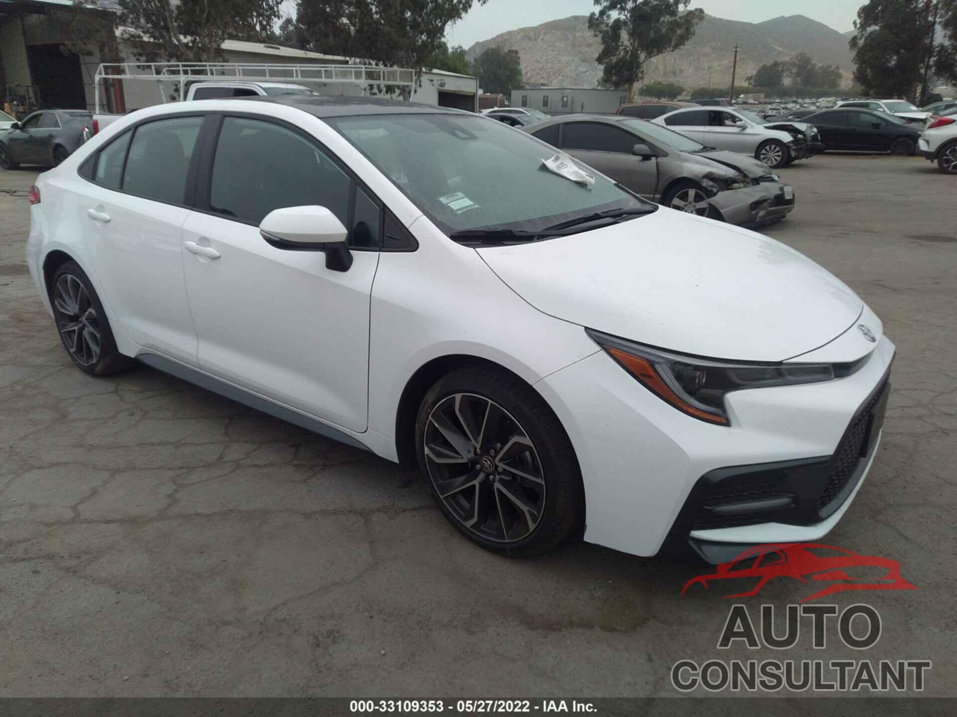 TOYOTA COROLLA 2022 - 5YFS4MCE9NP107377