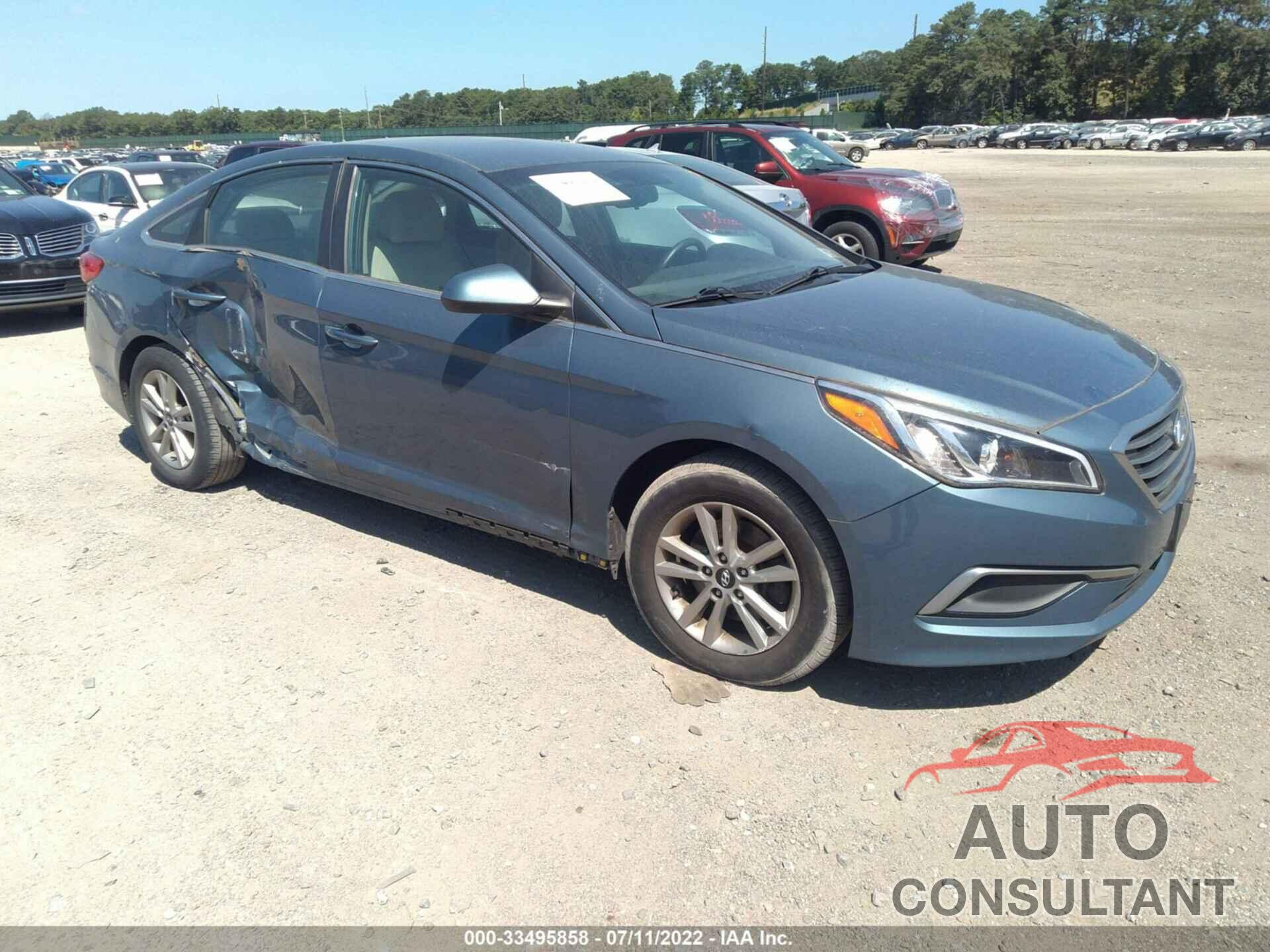 HYUNDAI SONATA 2016 - 5NPE24AF7GH261195