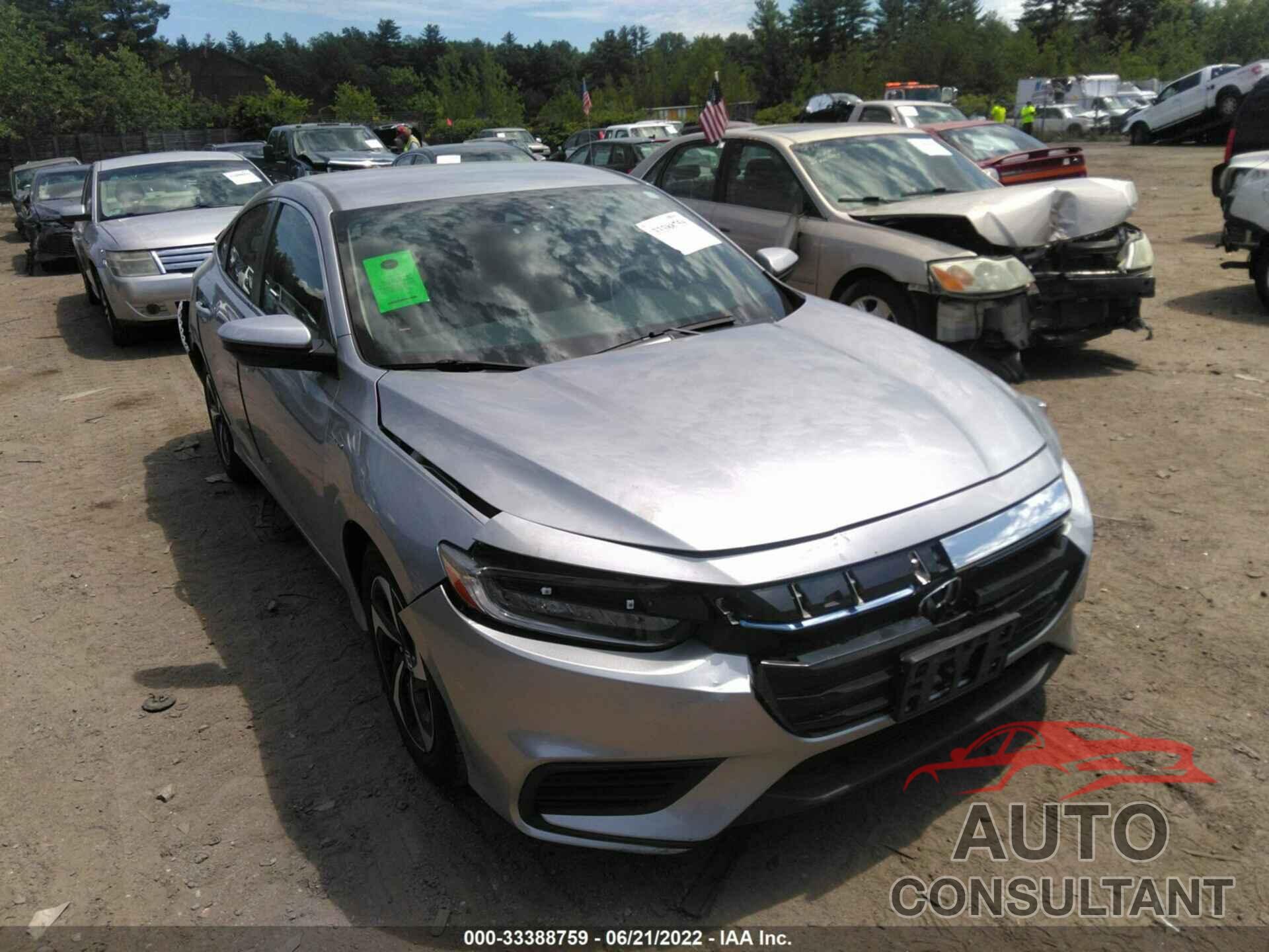 HONDA INSIGHT 2022 - 19XZE4F59NE000452