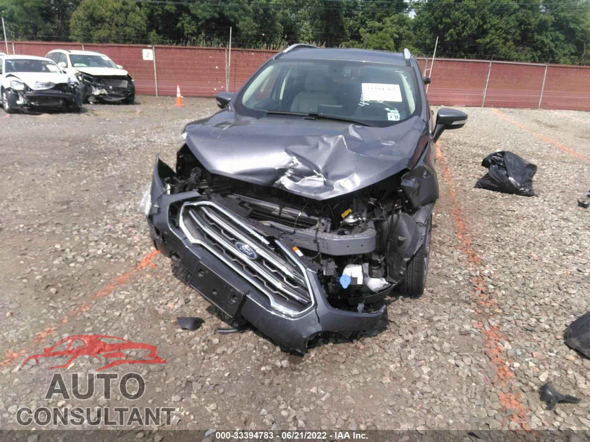 FORD ECOSPORT 2019 - MAJ6S3KL1KC284971
