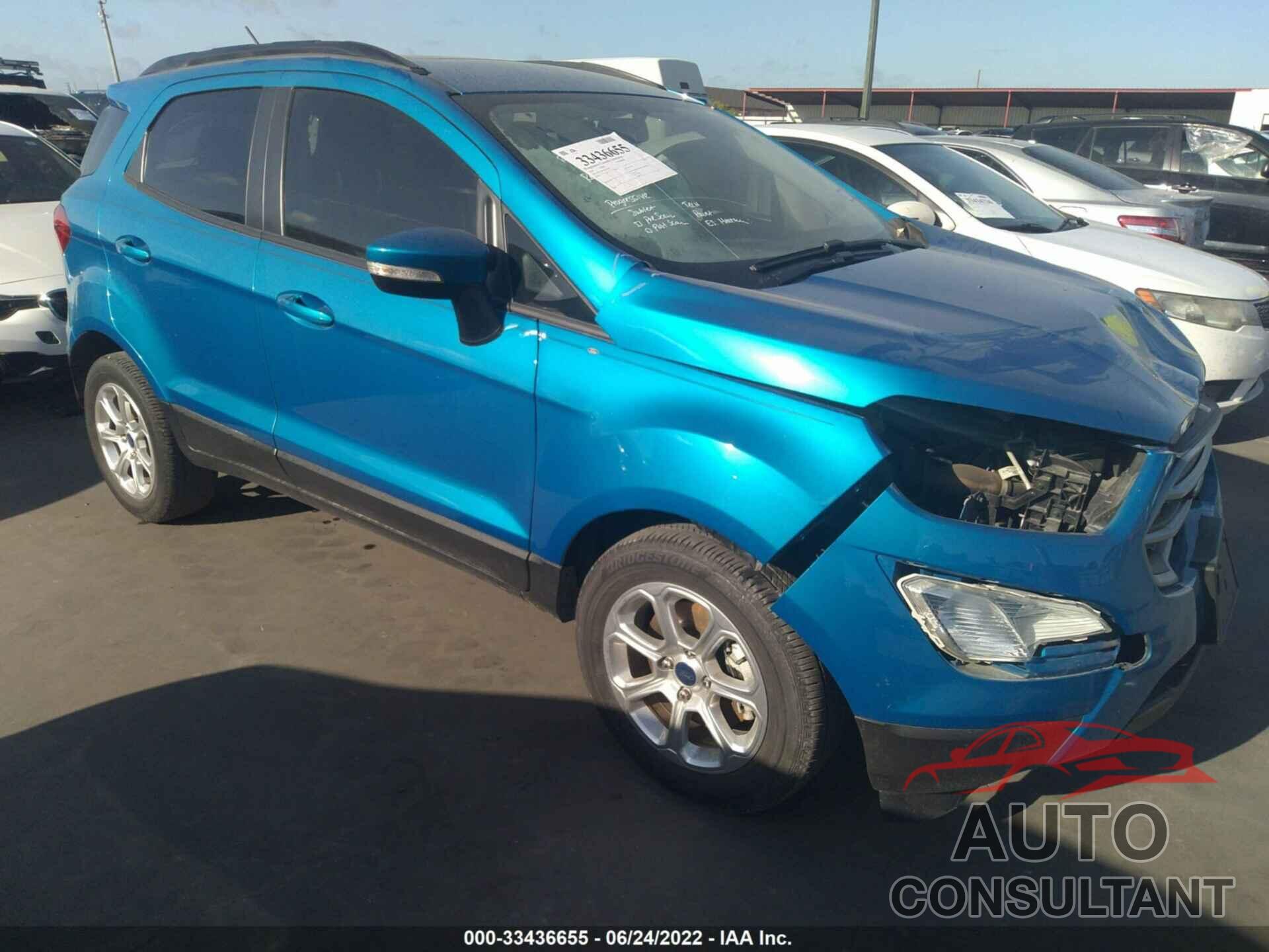 FORD ECOSPORT 2019 - MAJ3S2GE7KC287817