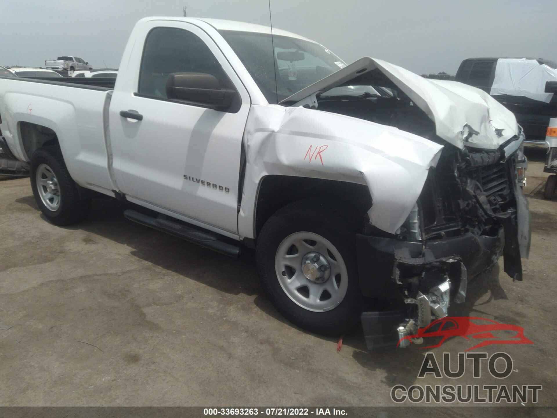 CHEVROLET SILVERADO 1500 2017 - 1GCNCNEH9HZ310955