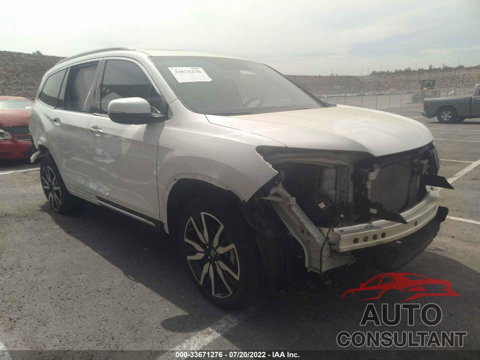 HONDA PILOT 2022 - 5FNYF5H92NB014556
