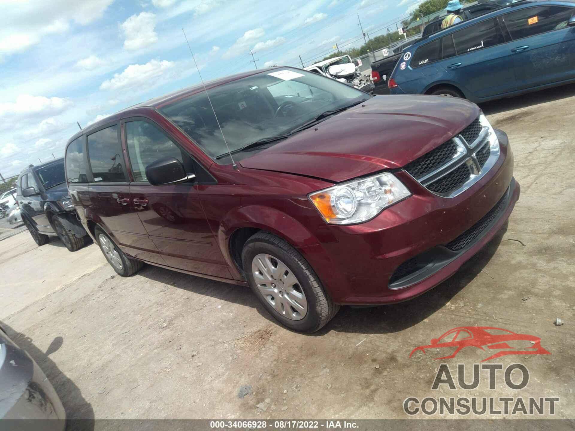 DODGE GRAND CARAVAN 2017 - 2C4RDGBG9HR802837