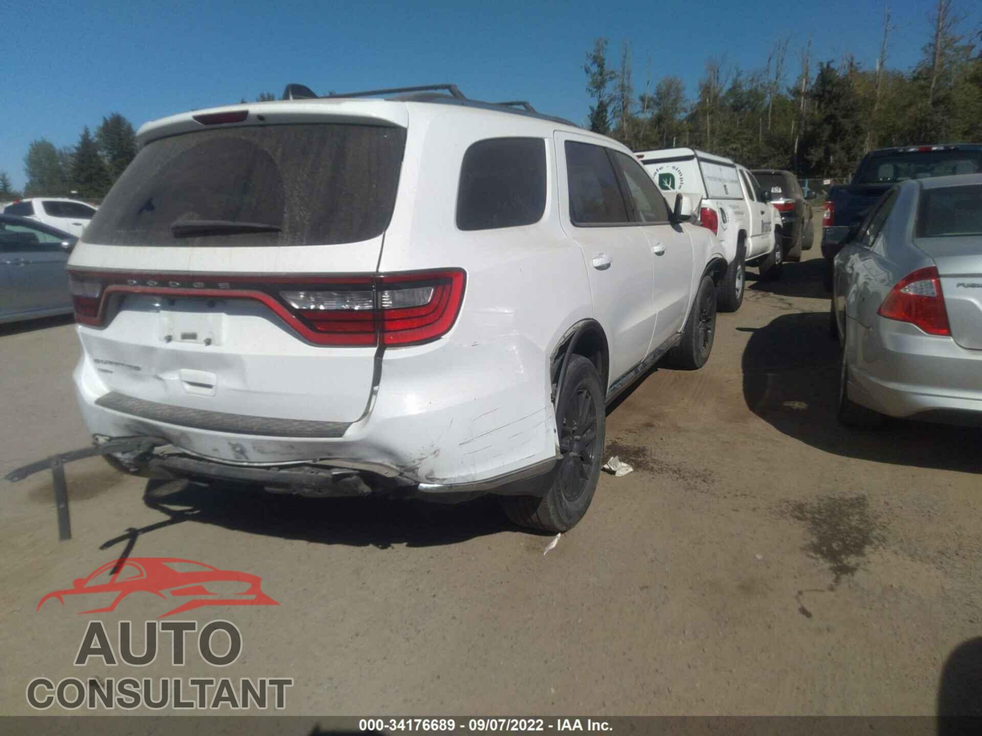 DODGE DURANGO 2017 - 1C4RDJAG6HC686889