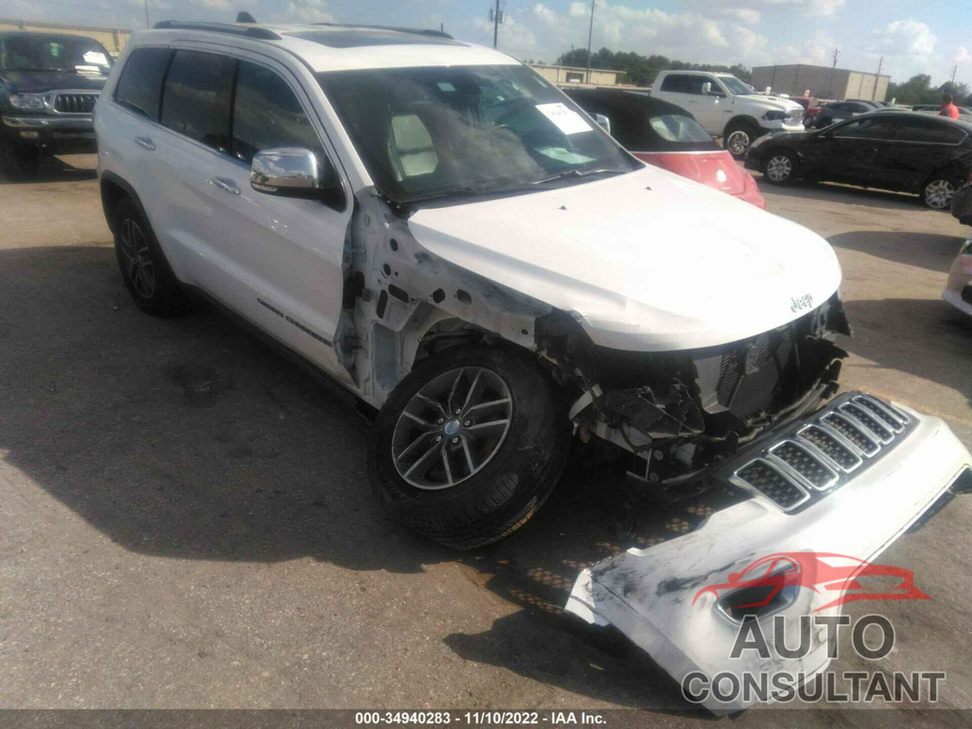 JEEP GRAND CHEROKEE 2017 - 1C4RJFBG2HC886429