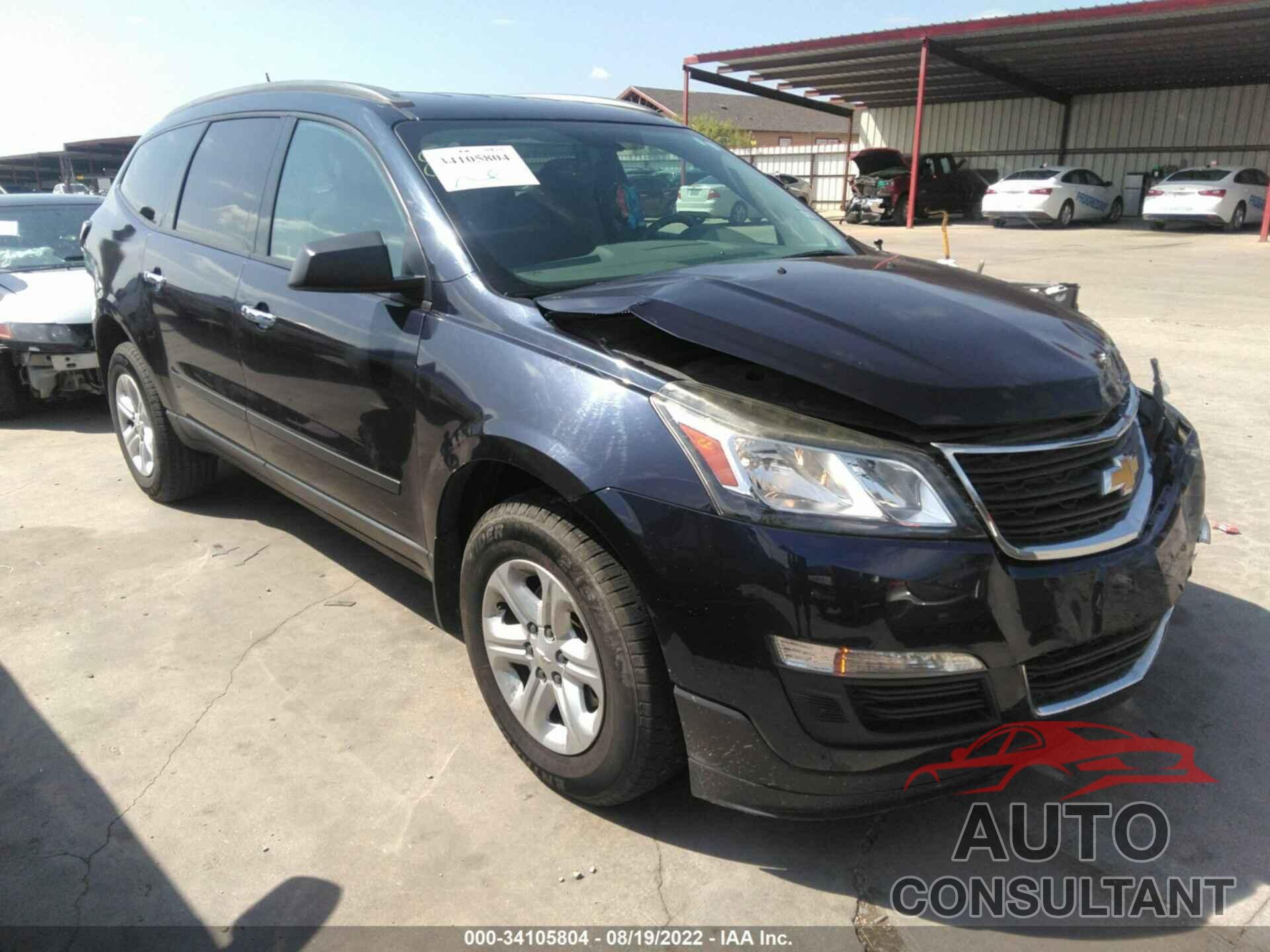 CHEVROLET TRAVERSE 2016 - 1GNKRFKD1GJ258735