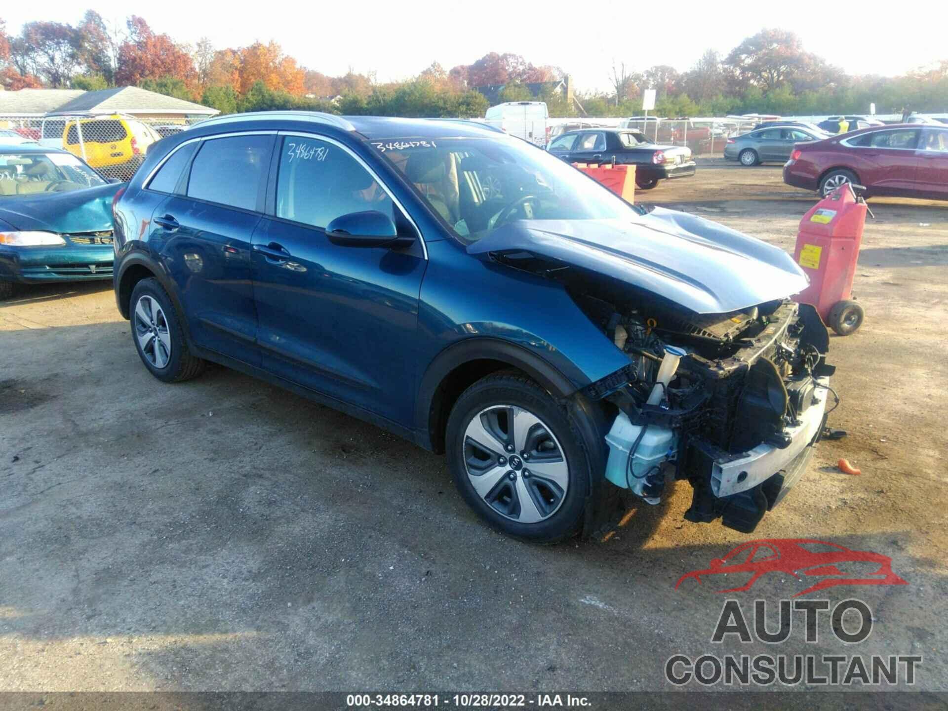 KIA NIRO 2018 - KNDCB3LCXJ5204338