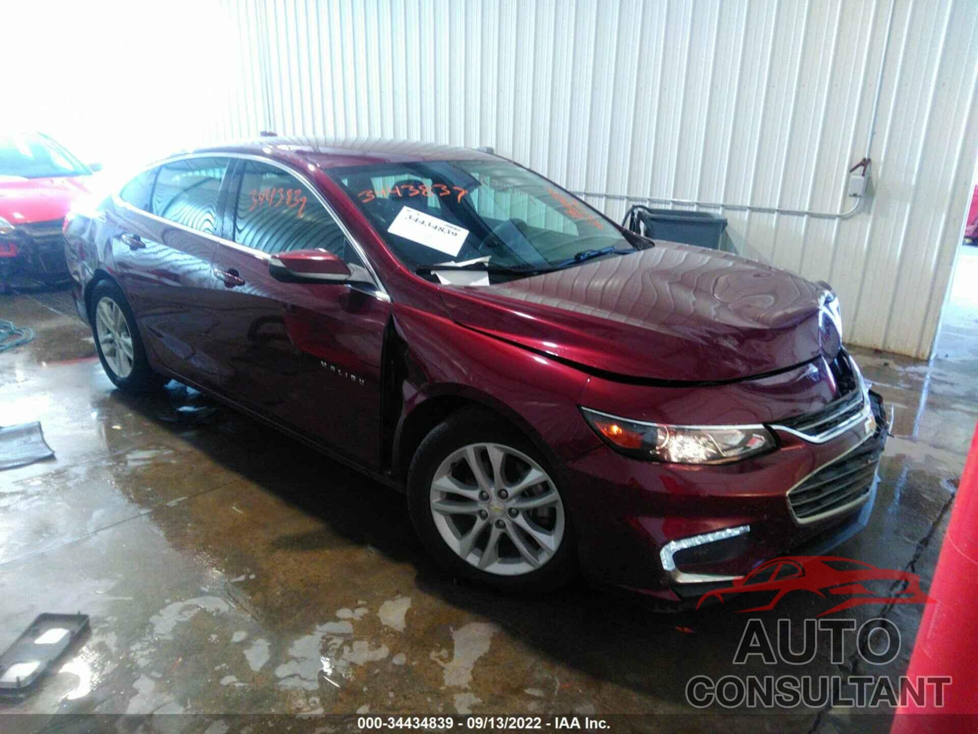 CHEVROLET MALIBU 2016 - 1G1ZE5ST4GF286965