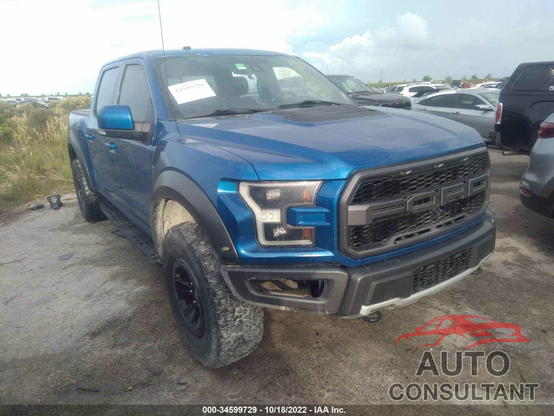 FORD F-150 2018 - 1FTFW1RG6JFB20186