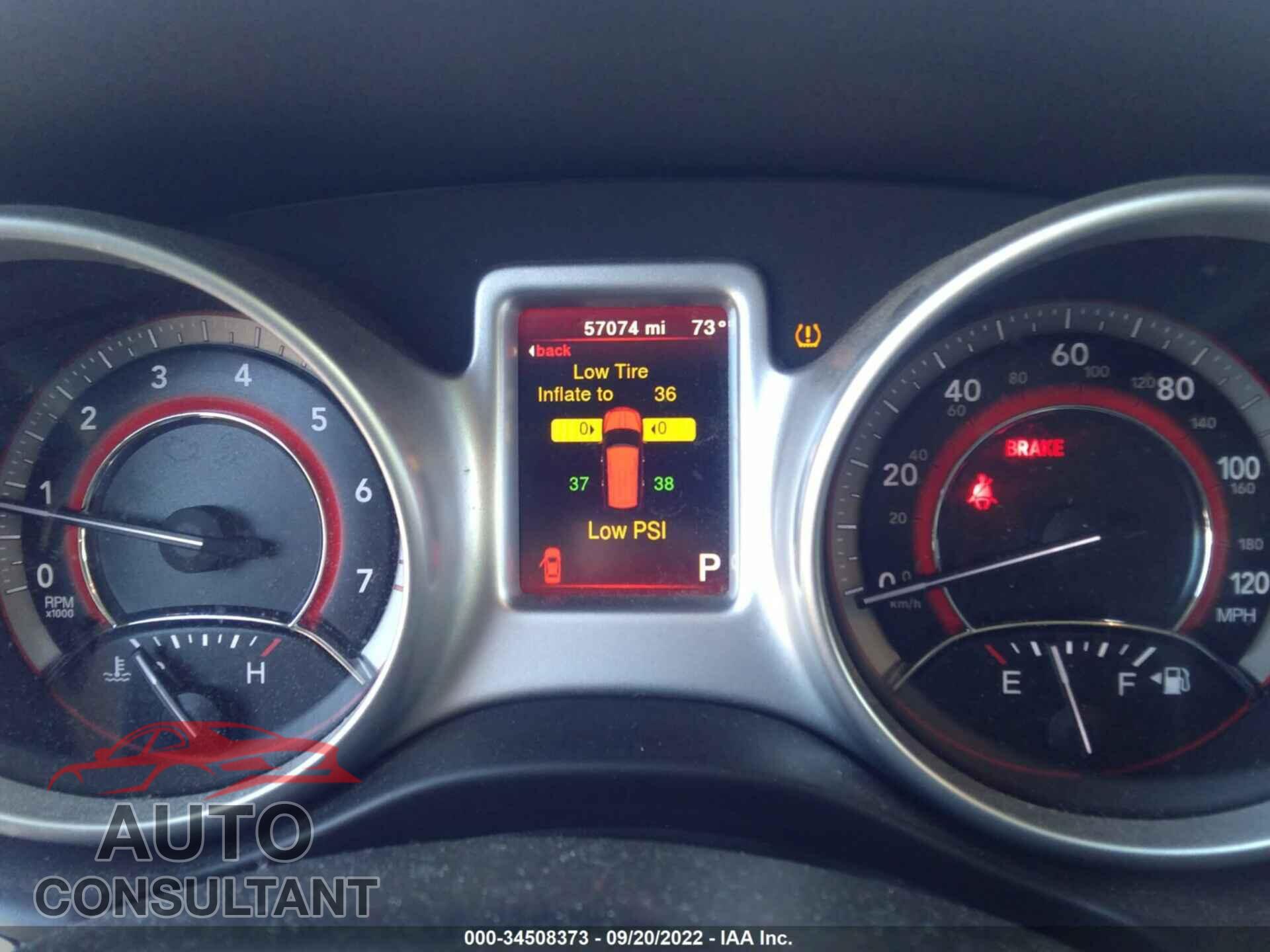 DODGE JOURNEY 2017 - 3C4PDCAB9HT552079
