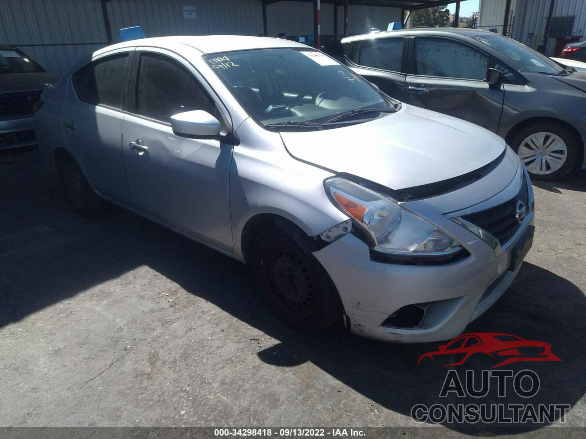 NISSAN VERSA 2016 - 3N1CN7AP2GL826366