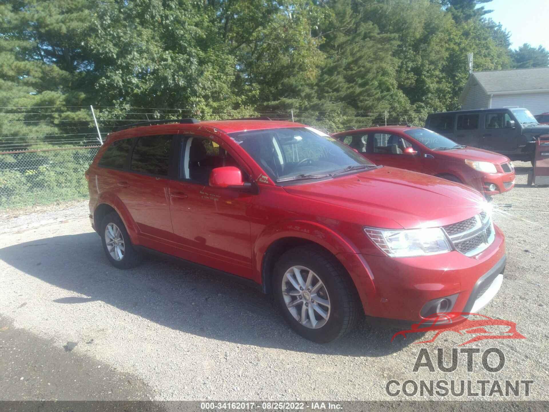 DODGE JOURNEY 2017 - 3C4PDDBG9HT574647