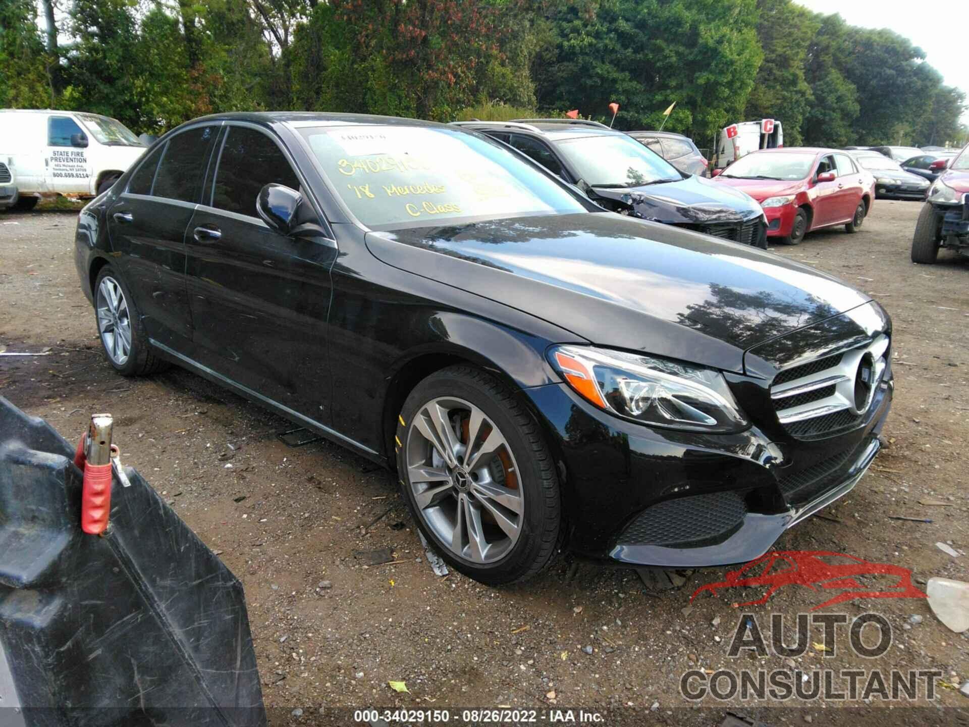 MERCEDES-BENZ C-CLASS 2018 - 55SWF4JBXJU266904