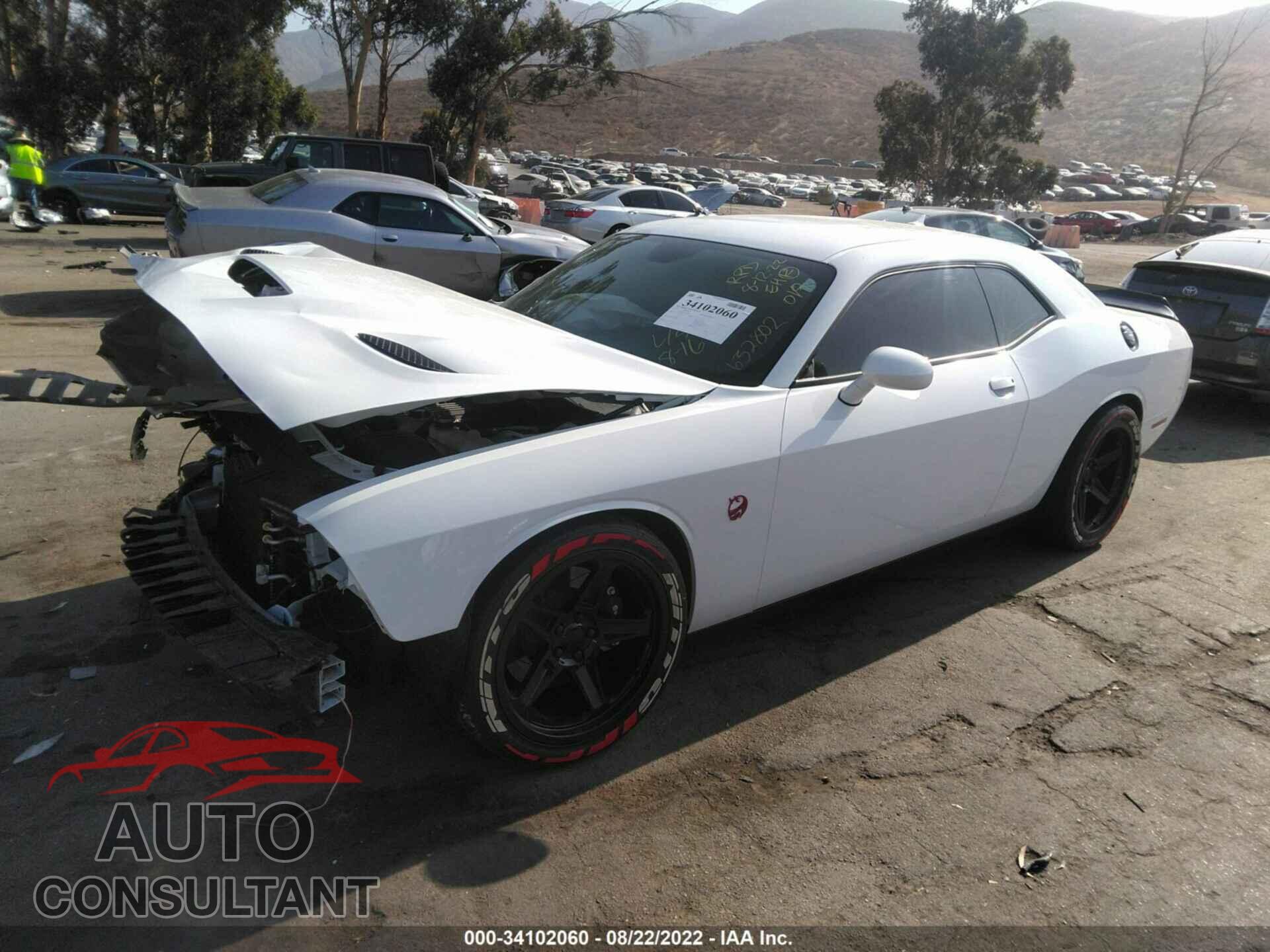 DODGE CHALLENGER 2019 - 2C3CDZFJ4KH632802