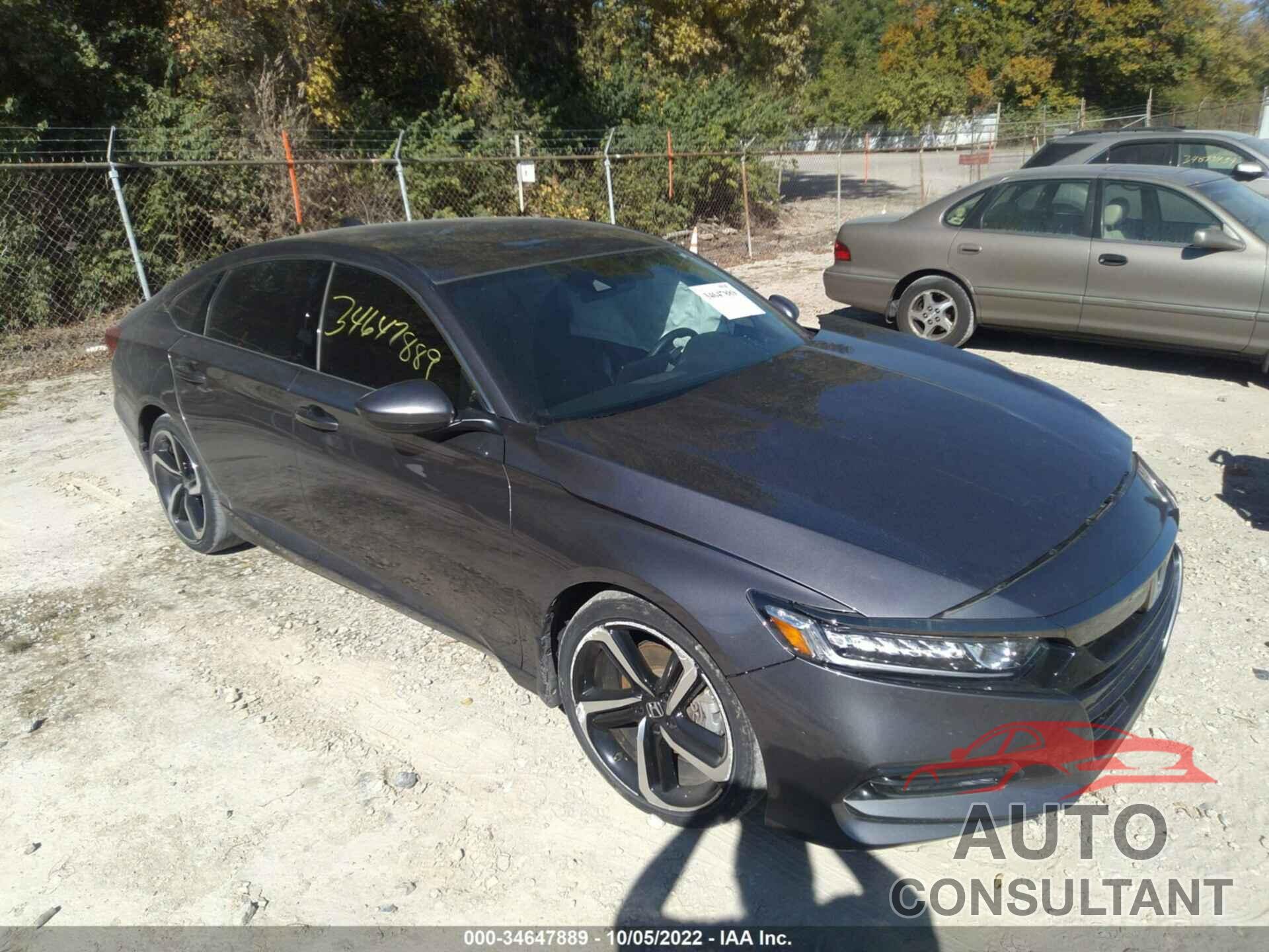 HONDA ACCORD SEDAN 2019 - 1HGCV1F37KA066601