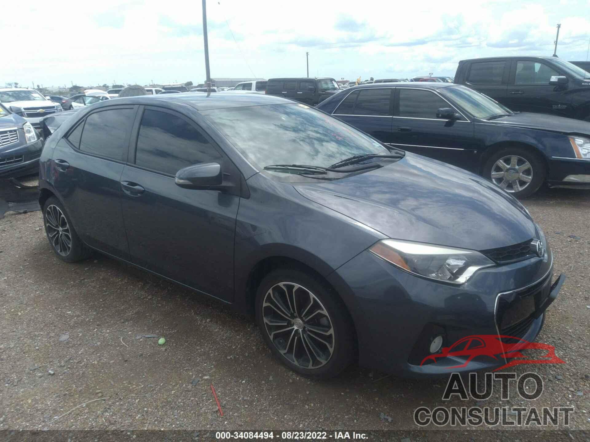 TOYOTA COROLLA 2016 - 5YFBURHE2GP451027