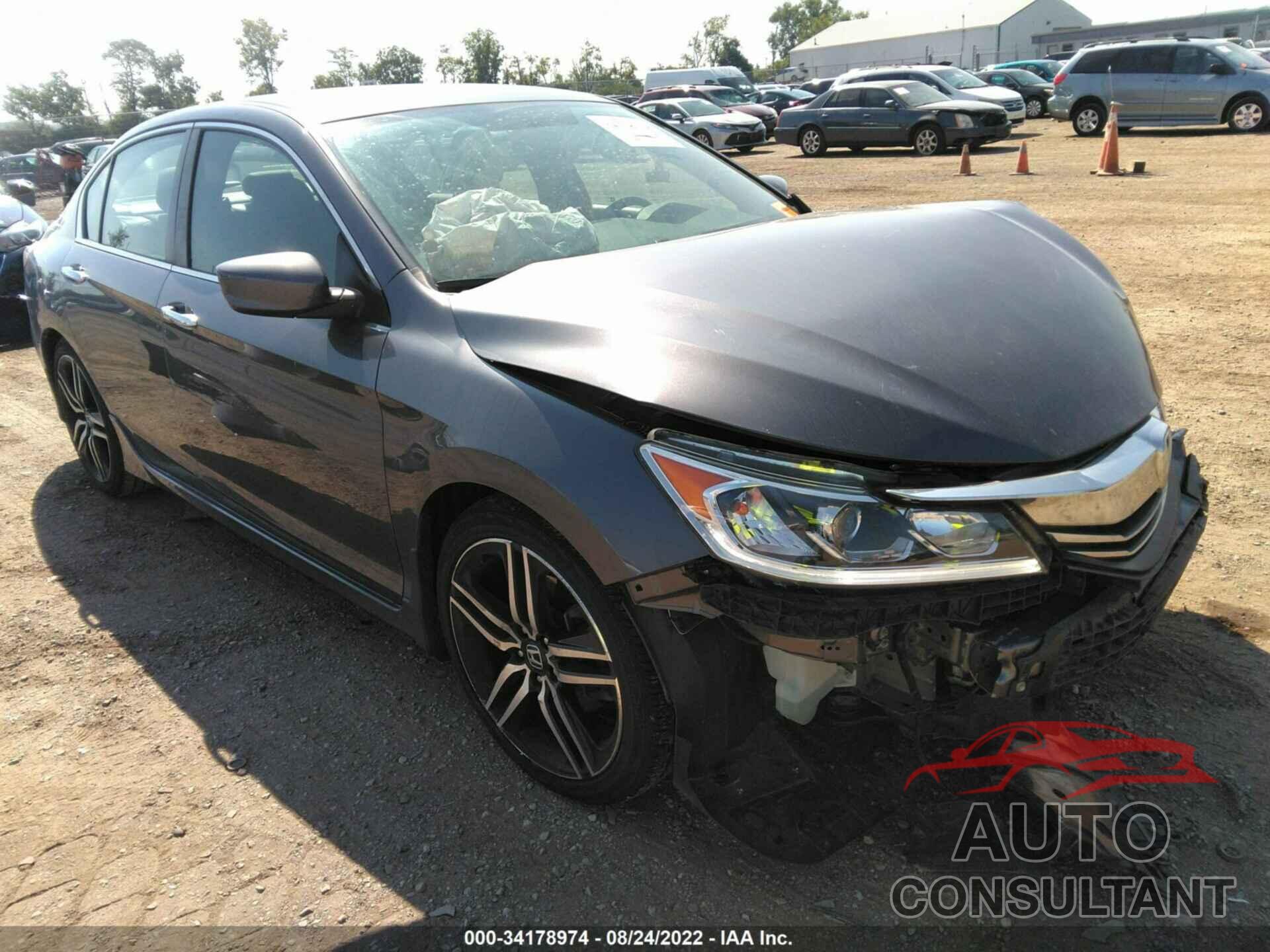 HONDA ACCORD SEDAN 2017 - 1HGCR2F51HA214021