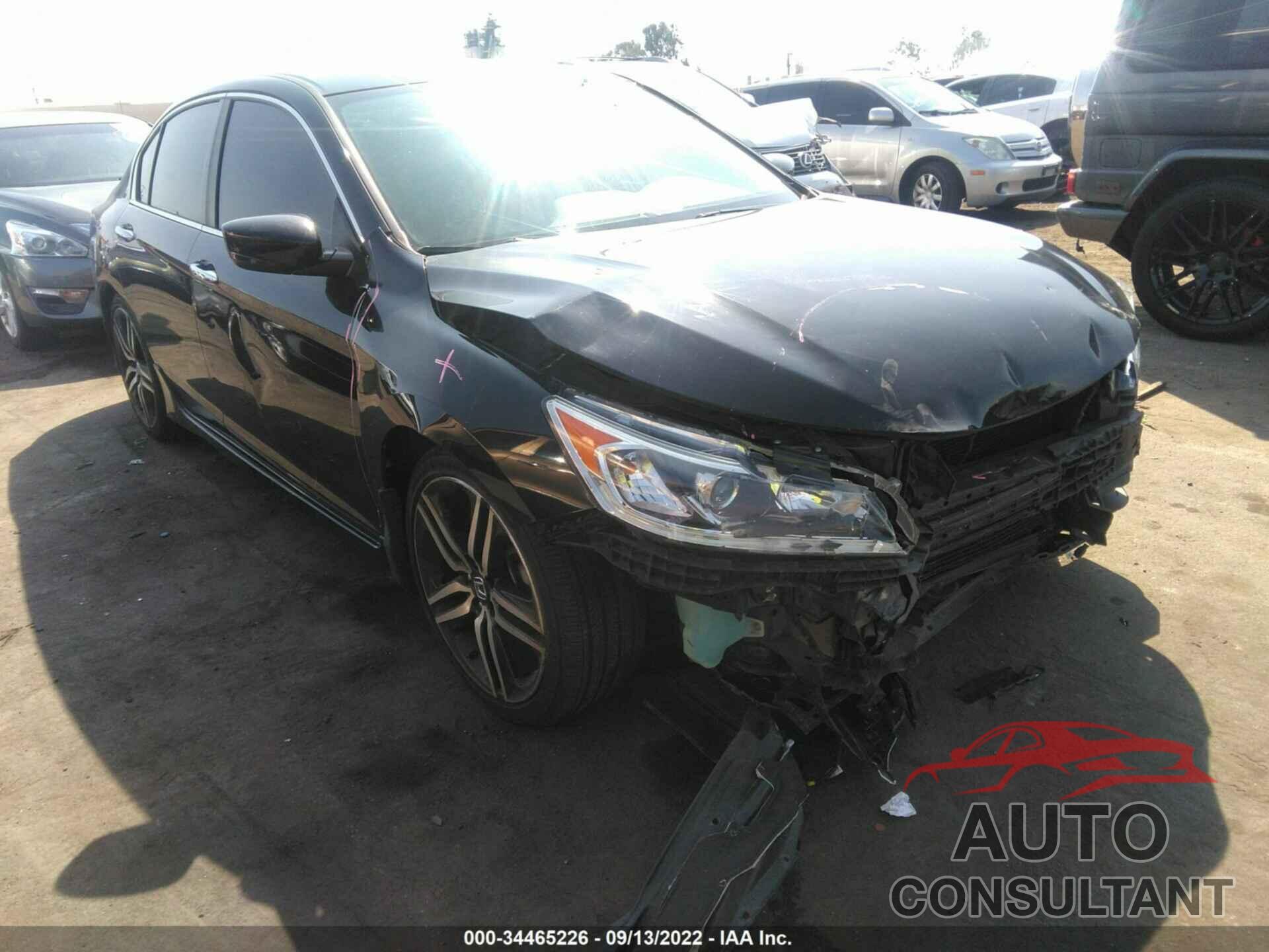 HONDA ACCORD SEDAN 2017 - 1HGCR2F12HA180359