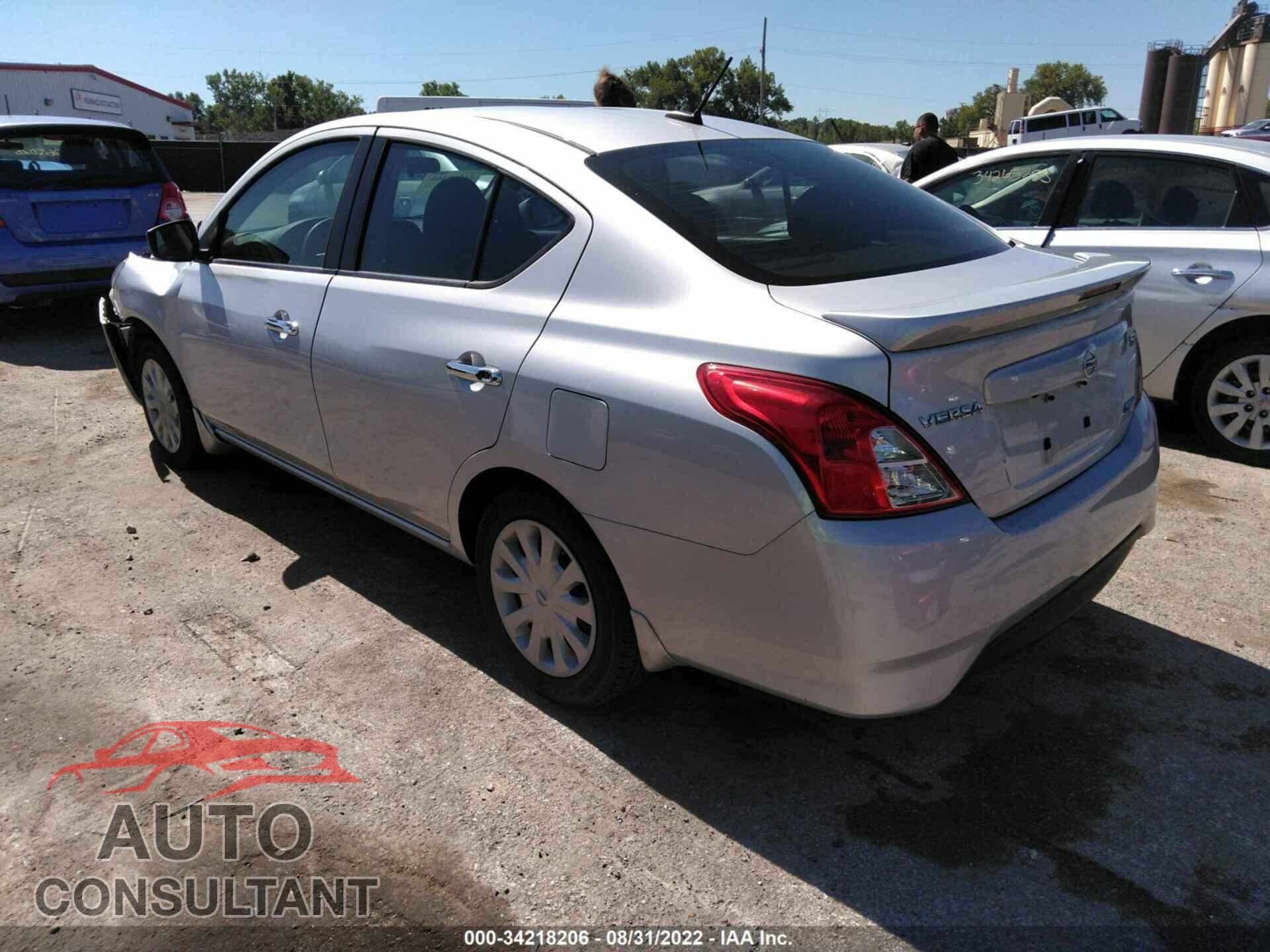 NISSAN VERSA 2016 - 3N1CN7AP8GL887009