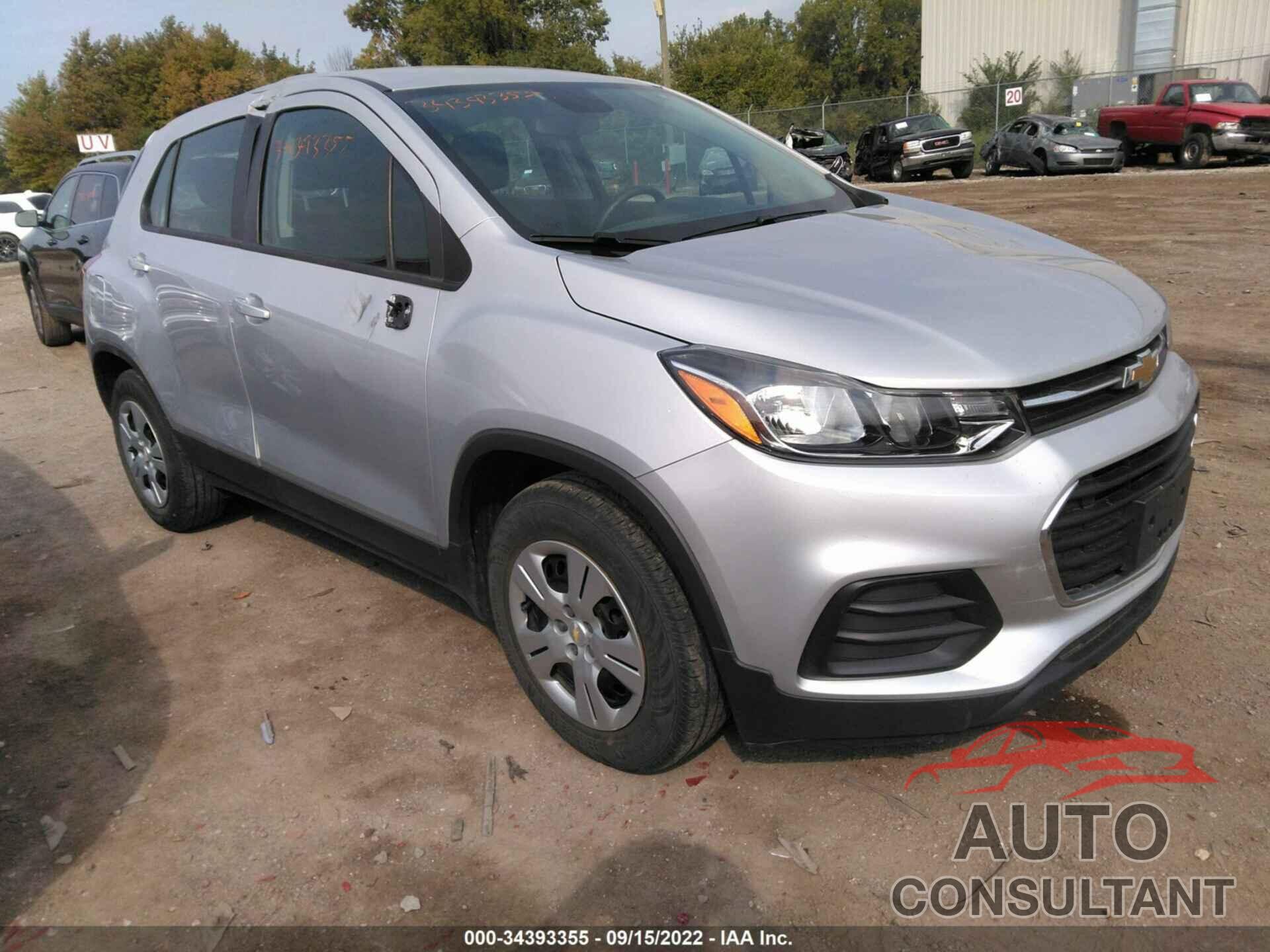 CHEVROLET TRAX 2018 - 3GNCJKSB0JL227396