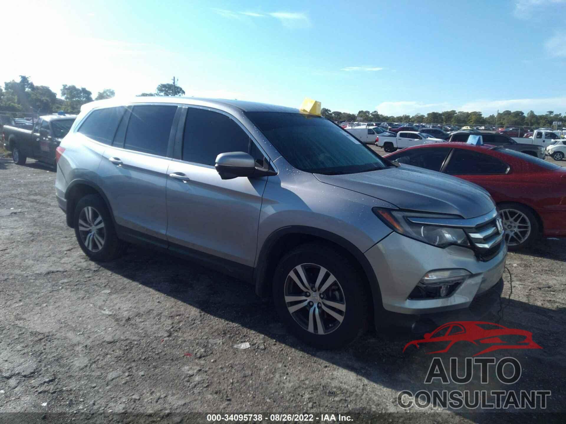 HONDA PILOT 2017 - 5FNYF5H51HB046111