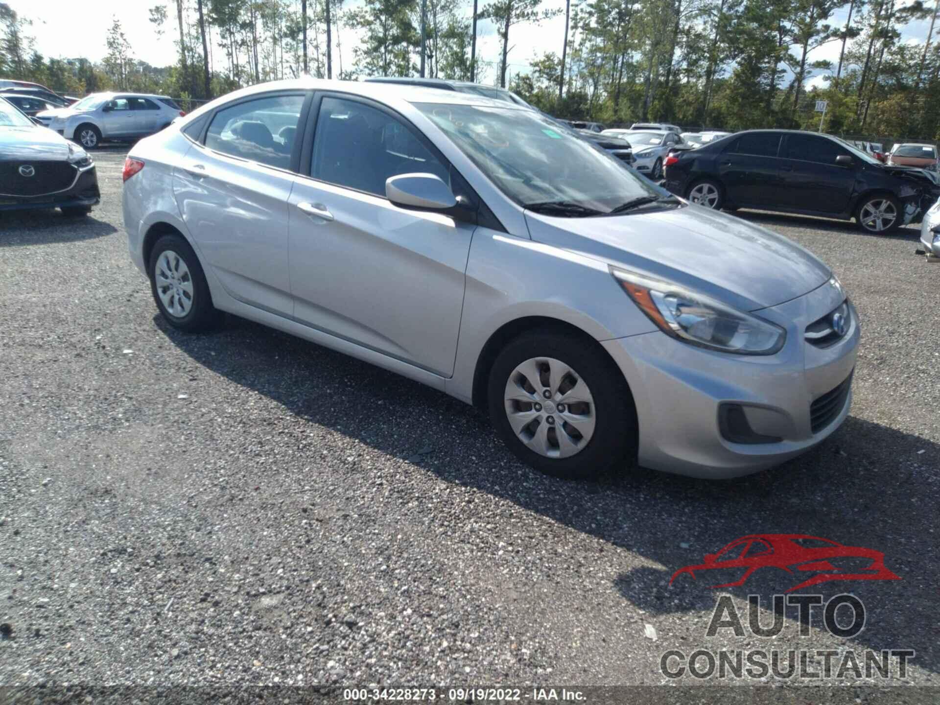 HYUNDAI ACCENT 2016 - KMHCT4AE6GU059378