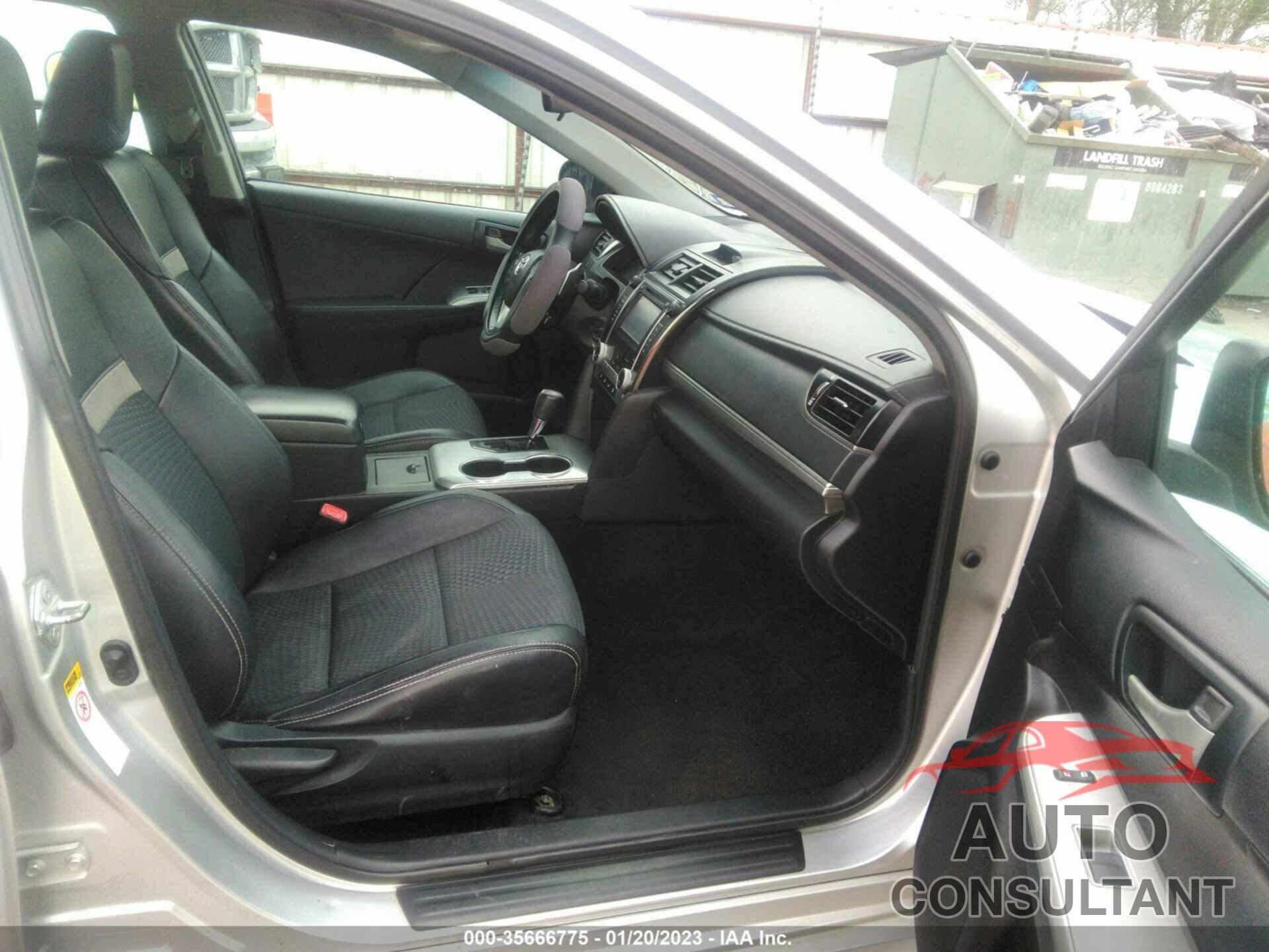 TOYOTA CAMRY 2013 - 4T1BF1FK5DU246395