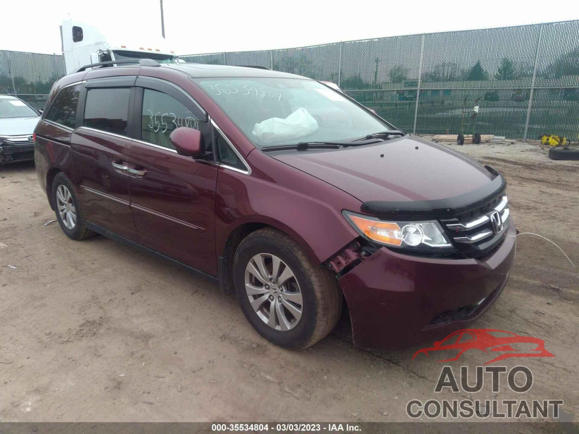 HONDA ODYSSEY 2016 - 5FNRL5H62GB034179