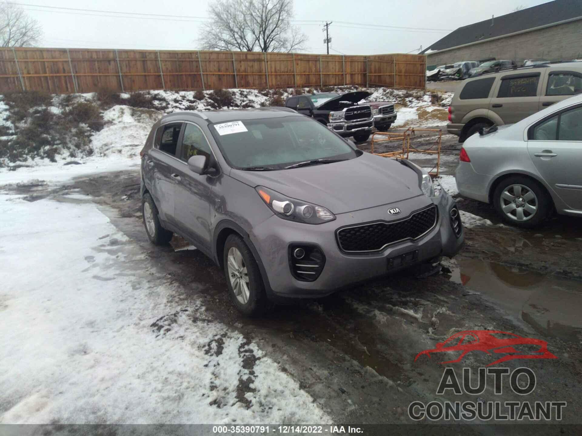KIA SPORTAGE 2017 - KNDPMCAC4H7202985