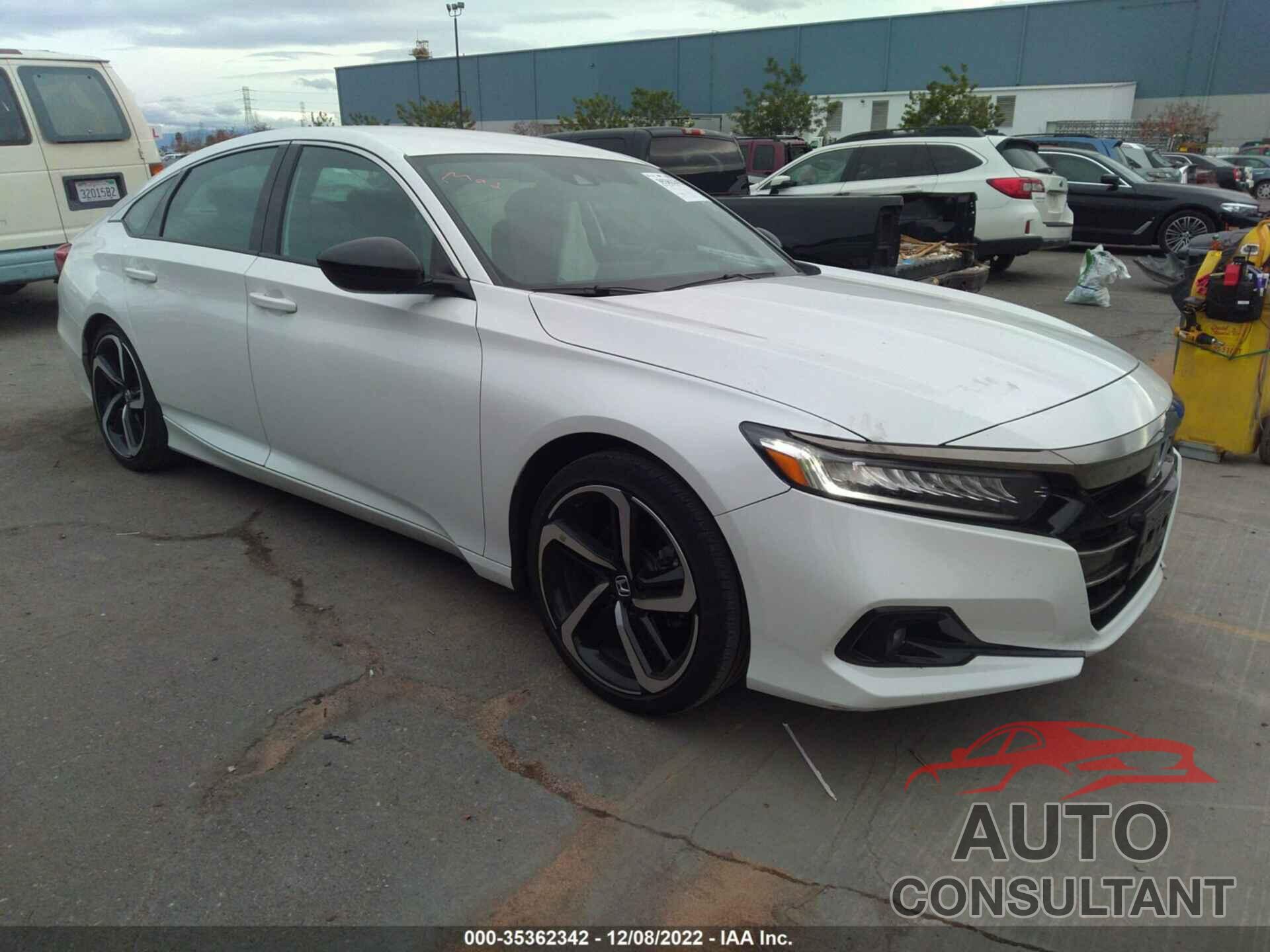 HONDA ACCORD SEDAN 2022 - 1HGCV1F35NA002786