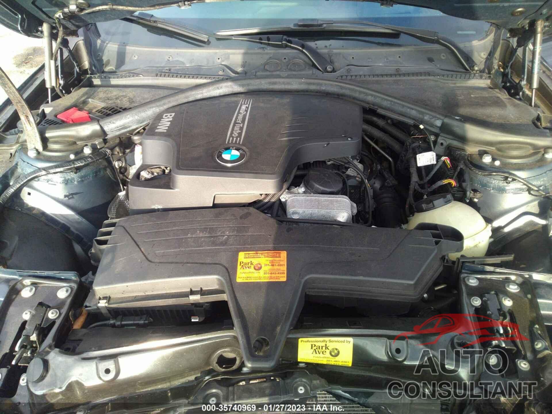 BMW 3 SERIES 2013 - WBA3B5C56DF590684