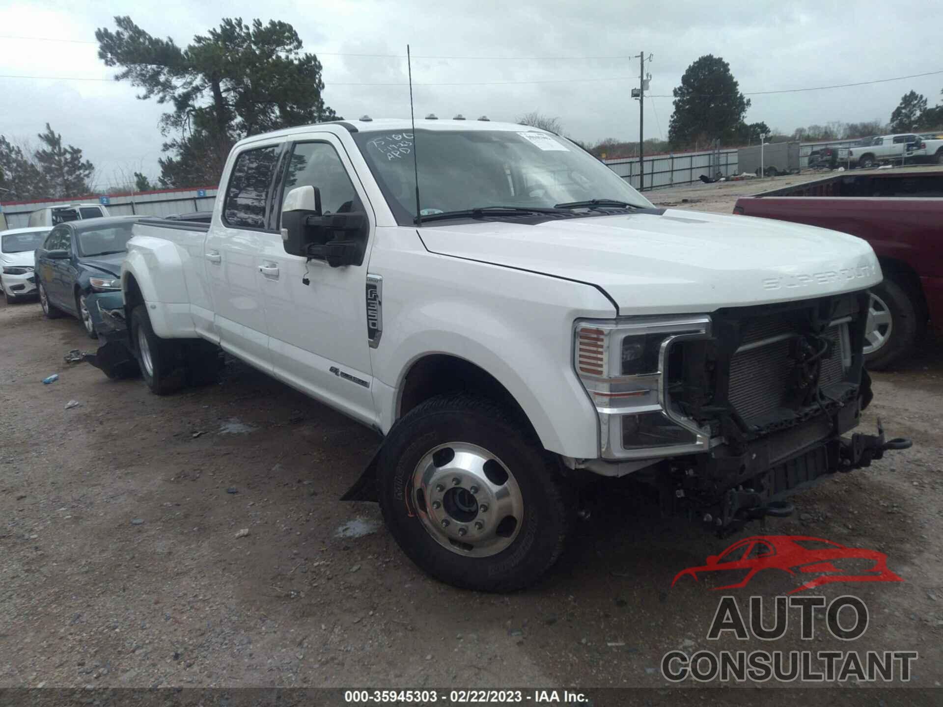 FORD SUPER DUTY F-350 DRW 2022 - 1FT8W3DT7NEE40346