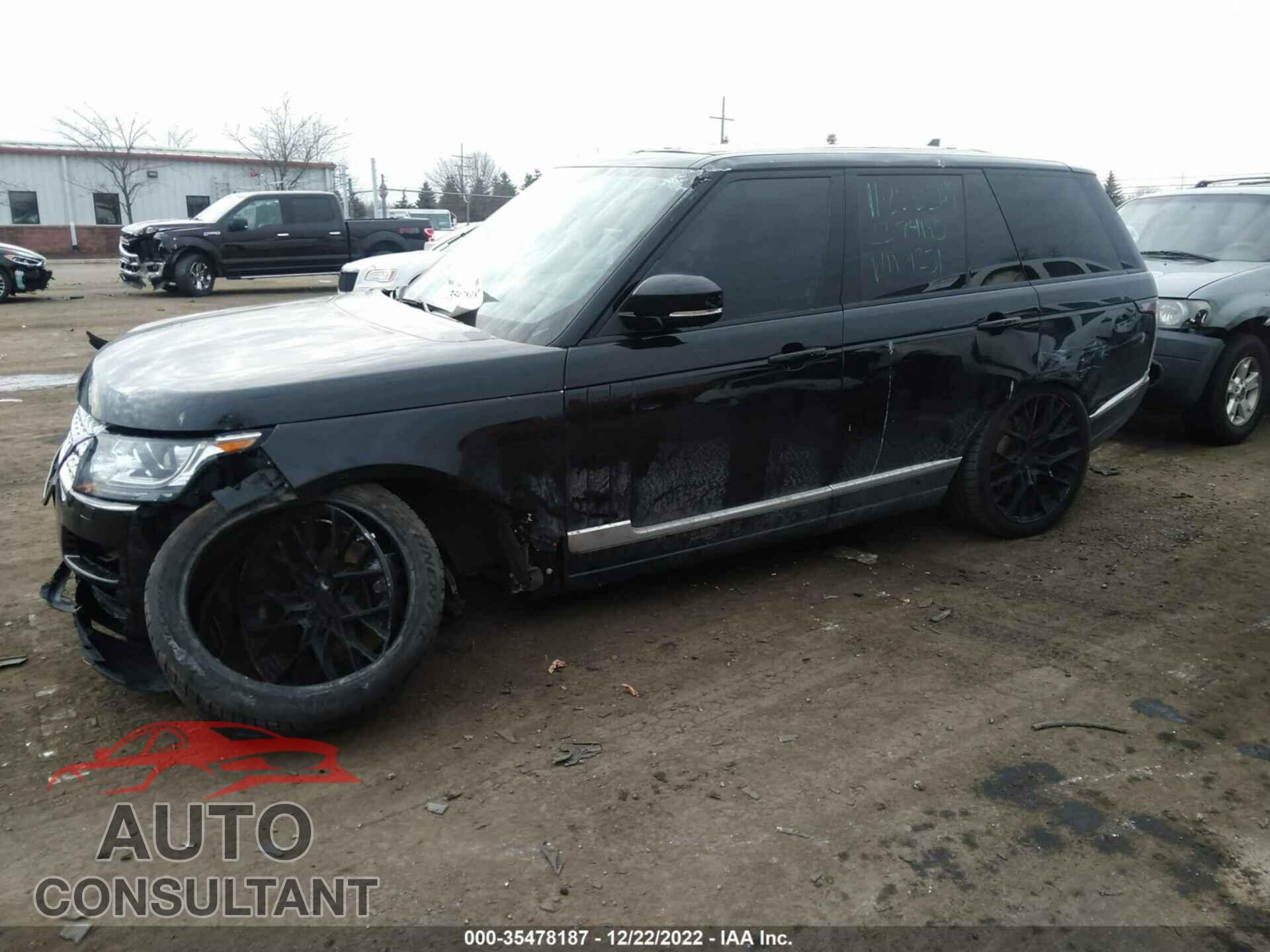 LAND ROVER RANGE ROVER 2015 - SALGS2VF4FA219251