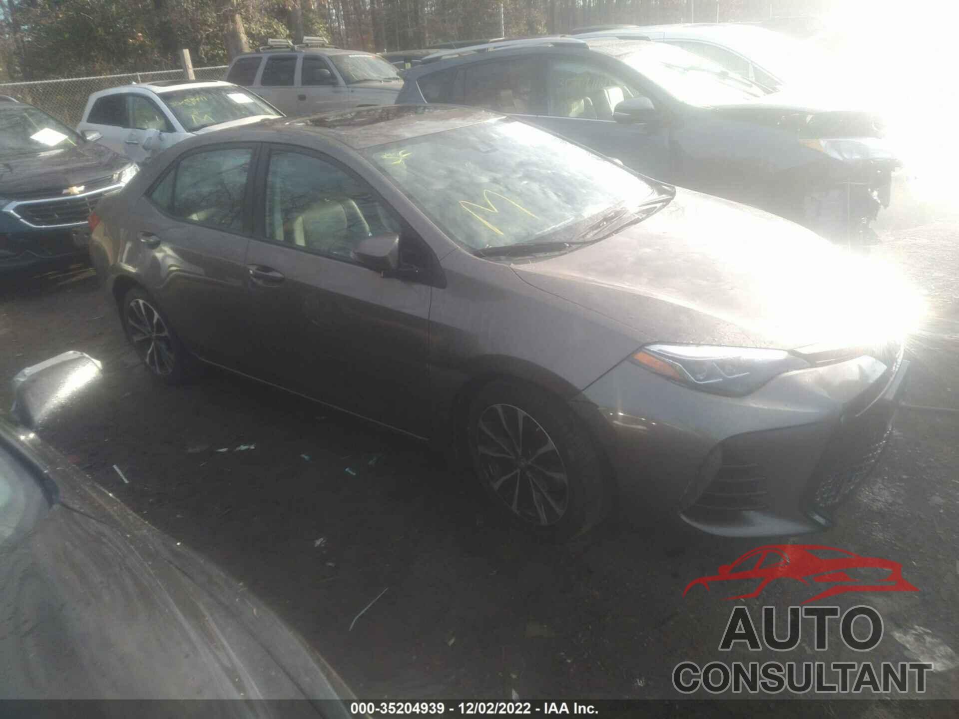 TOYOTA COROLLA 2018 - 2T1BURHE1JC990441