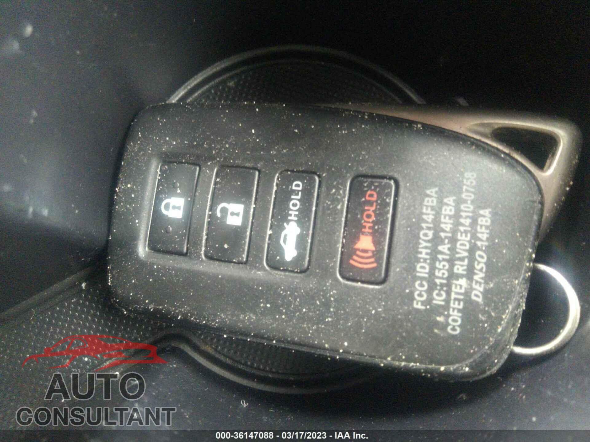LEXUS IS 2017 - JTHCE1D20H5014283