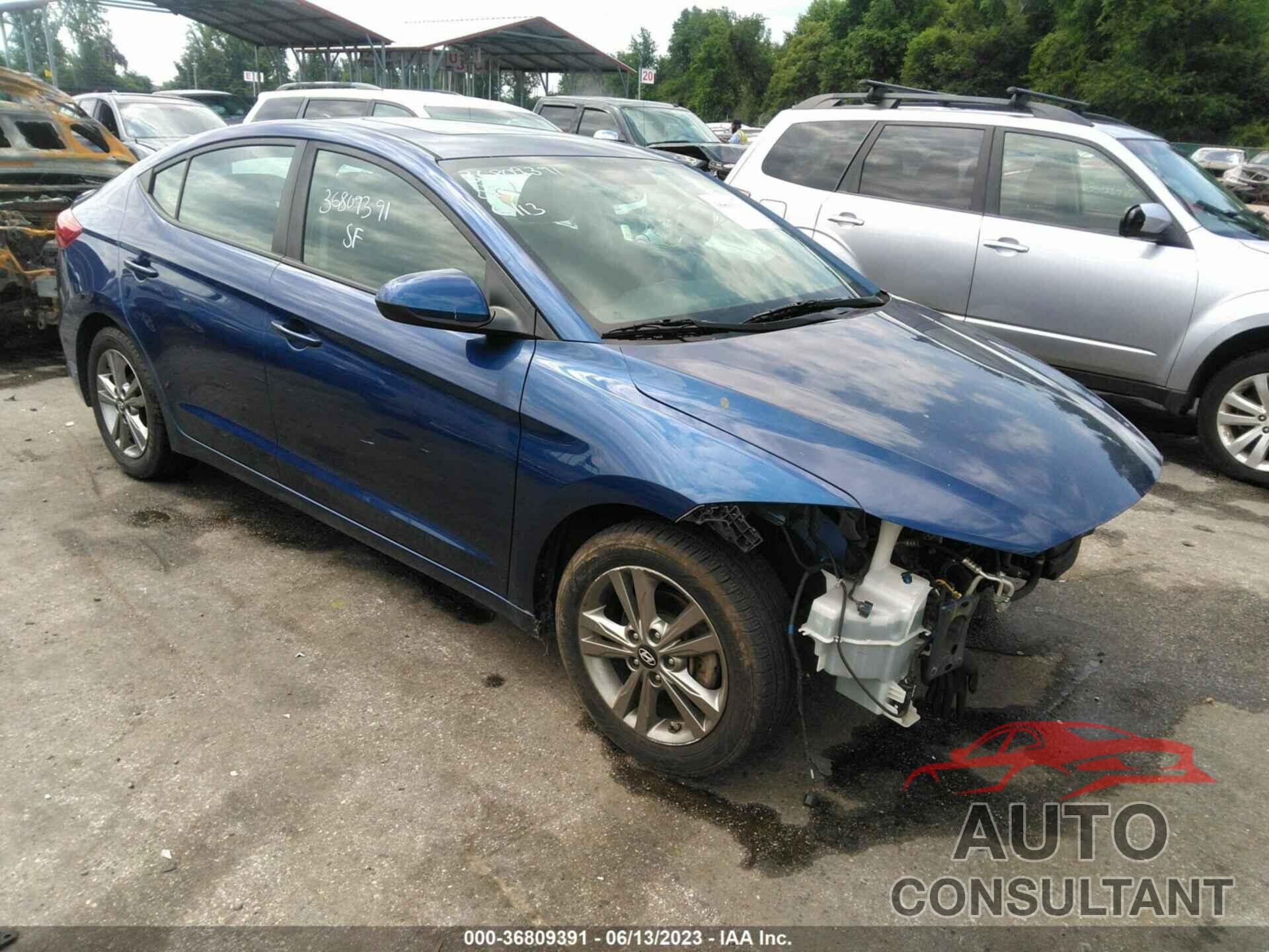HYUNDAI ELANTRA 2017 - 5NPD84LF6HH164935
