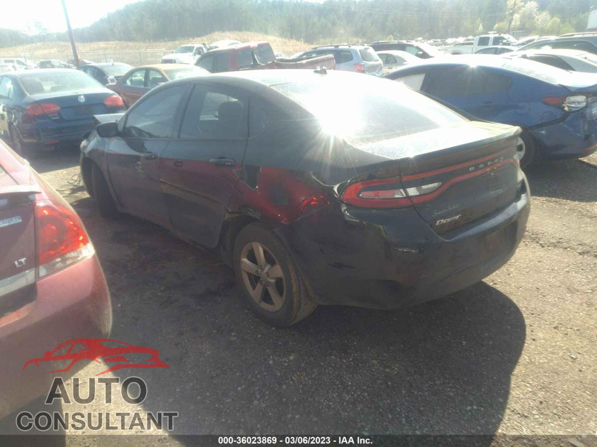 DODGE DART 2015 - 1C3CDFBB5FD199992