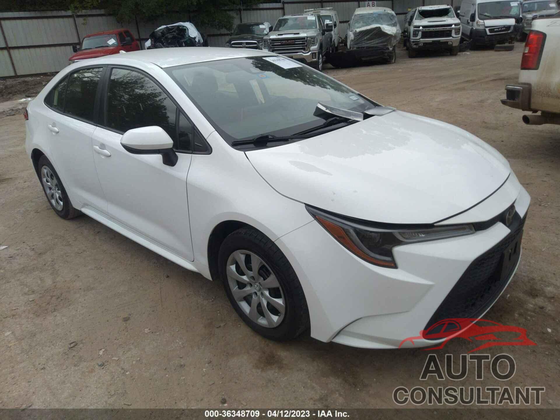 TOYOTA COROLLA 2020 - JTDEPRAEXLJ020321