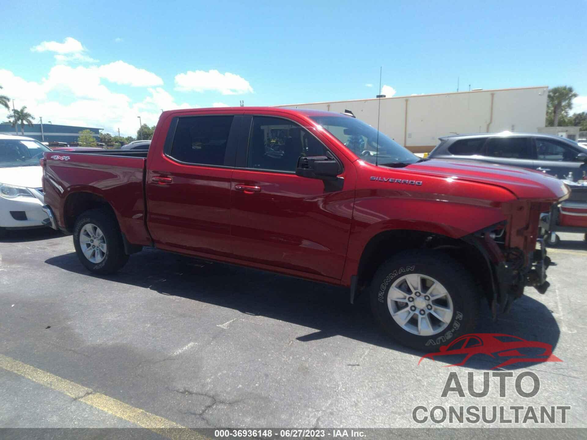 CHEVROLET SILVERADO 1500 2021 - 1GCUYDED4MZ244409