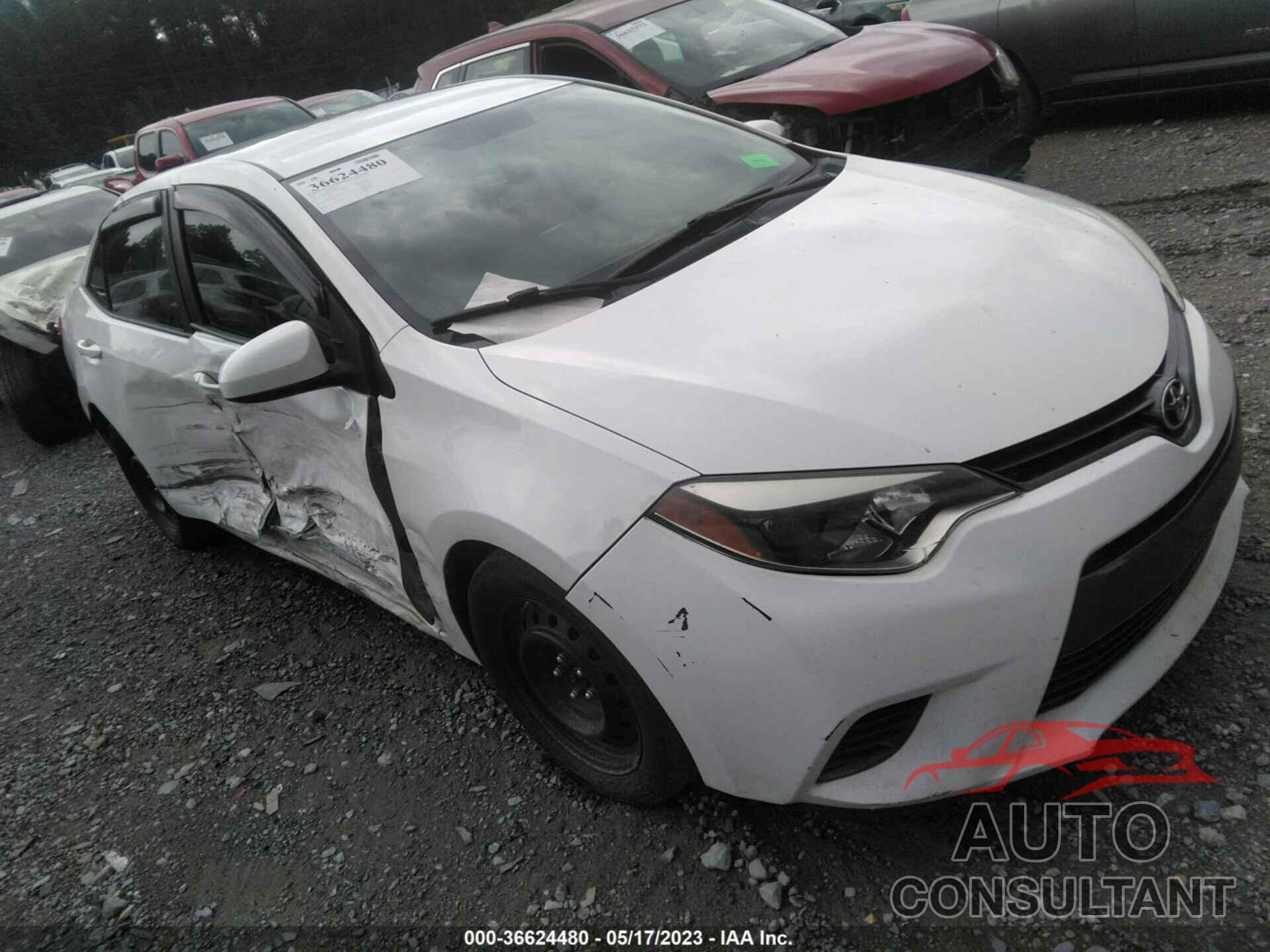 TOYOTA COROLLA 2015 - 2T1BURHE7FC262940