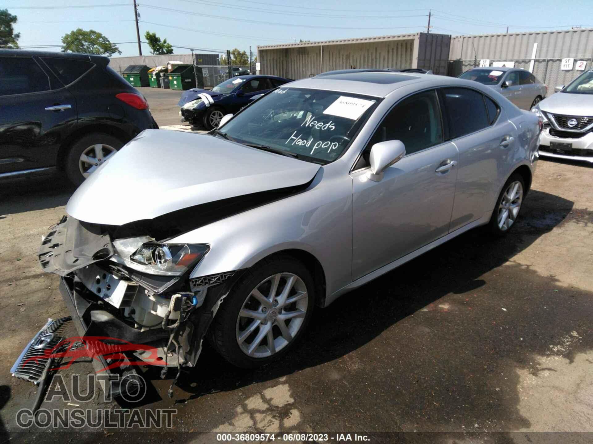 LEXUS IS 250 2012 - JTHCF5C21C5060381