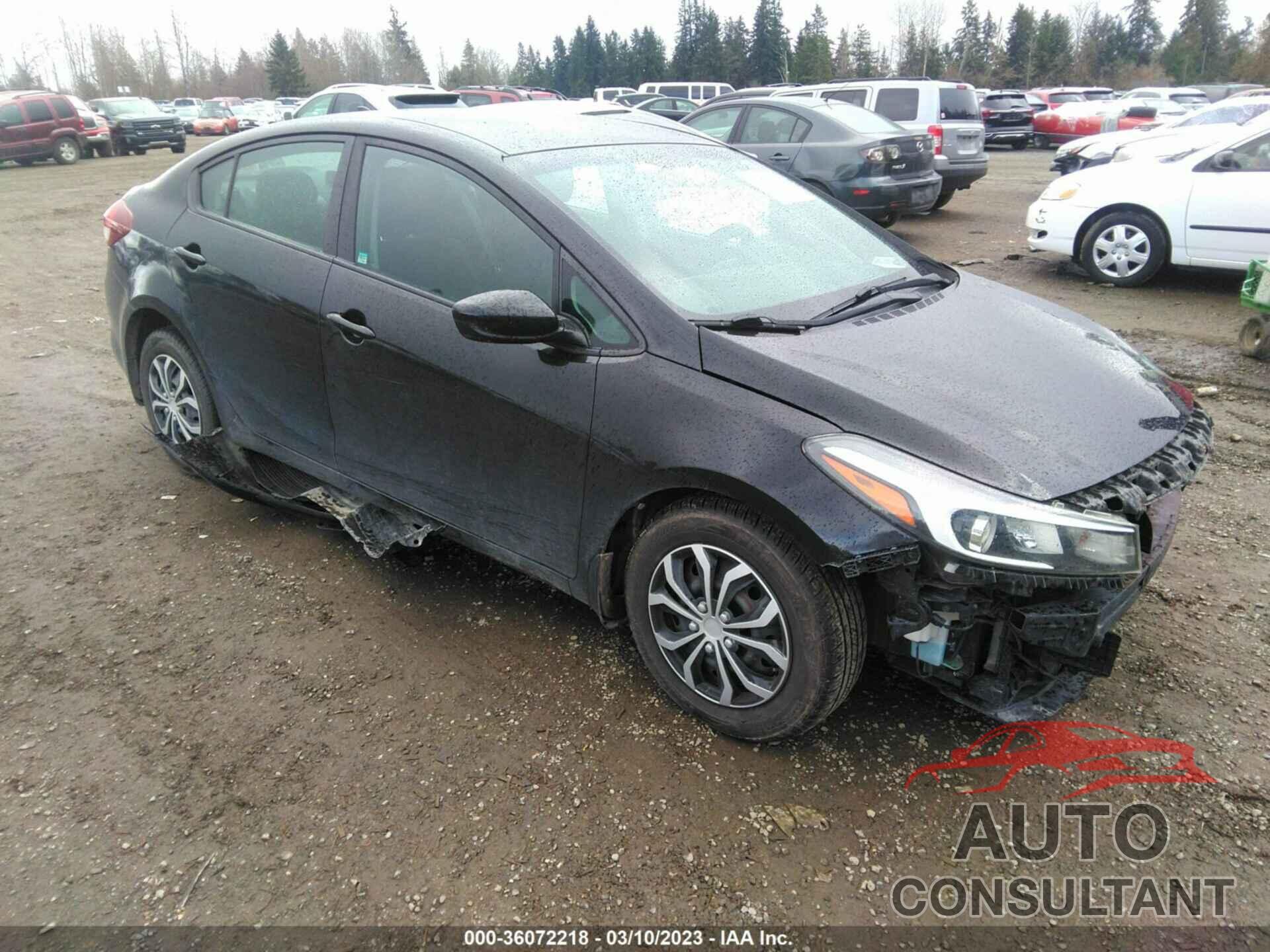 KIA FORTE 2017 - 3KPFK4A70HE011395