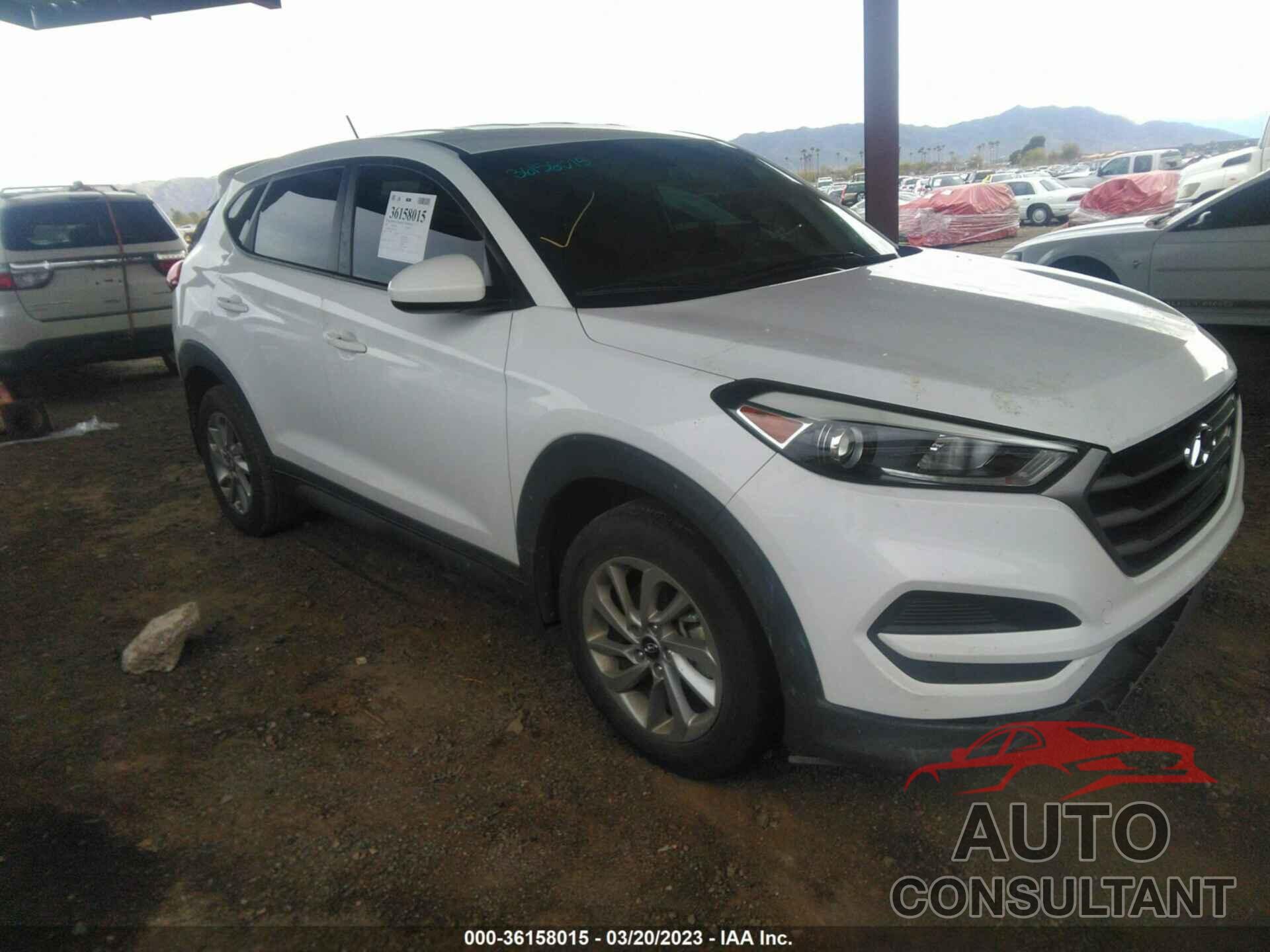 HYUNDAI TUCSON 2016 - KM8J23A45GU145891