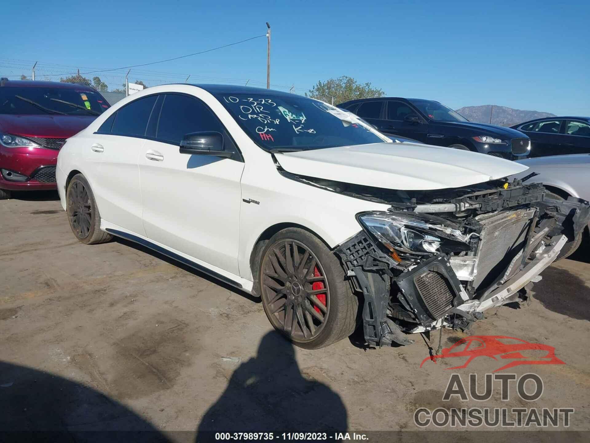 MERCEDES-BENZ AMG CLA 45 2018 - WDDSJ5CB4JN566219