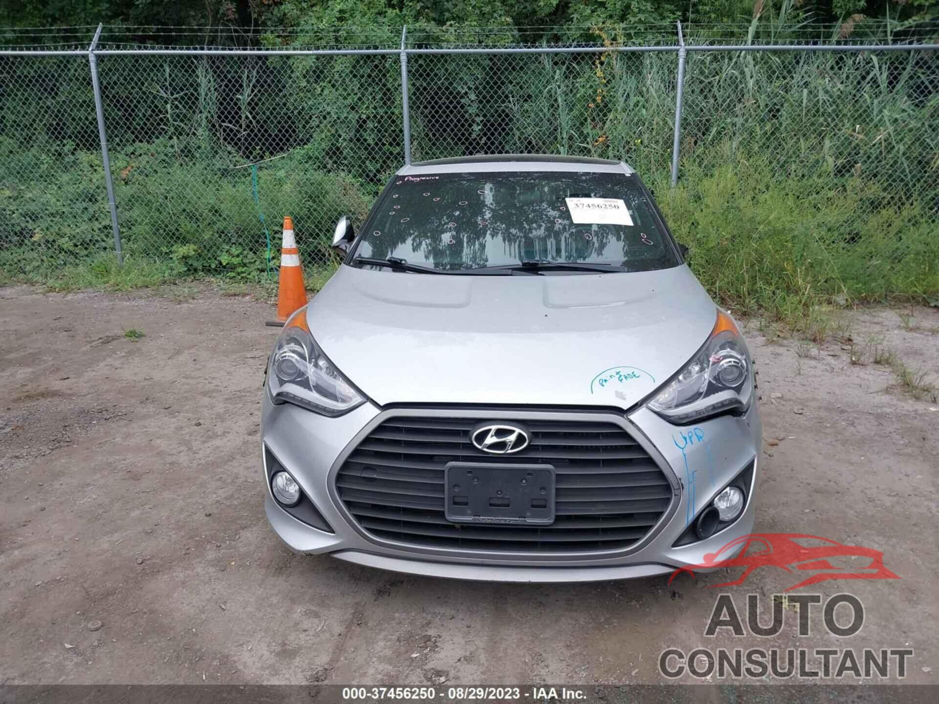 HYUNDAI VELOSTER 2016 - KMHTC6AE0GU289106