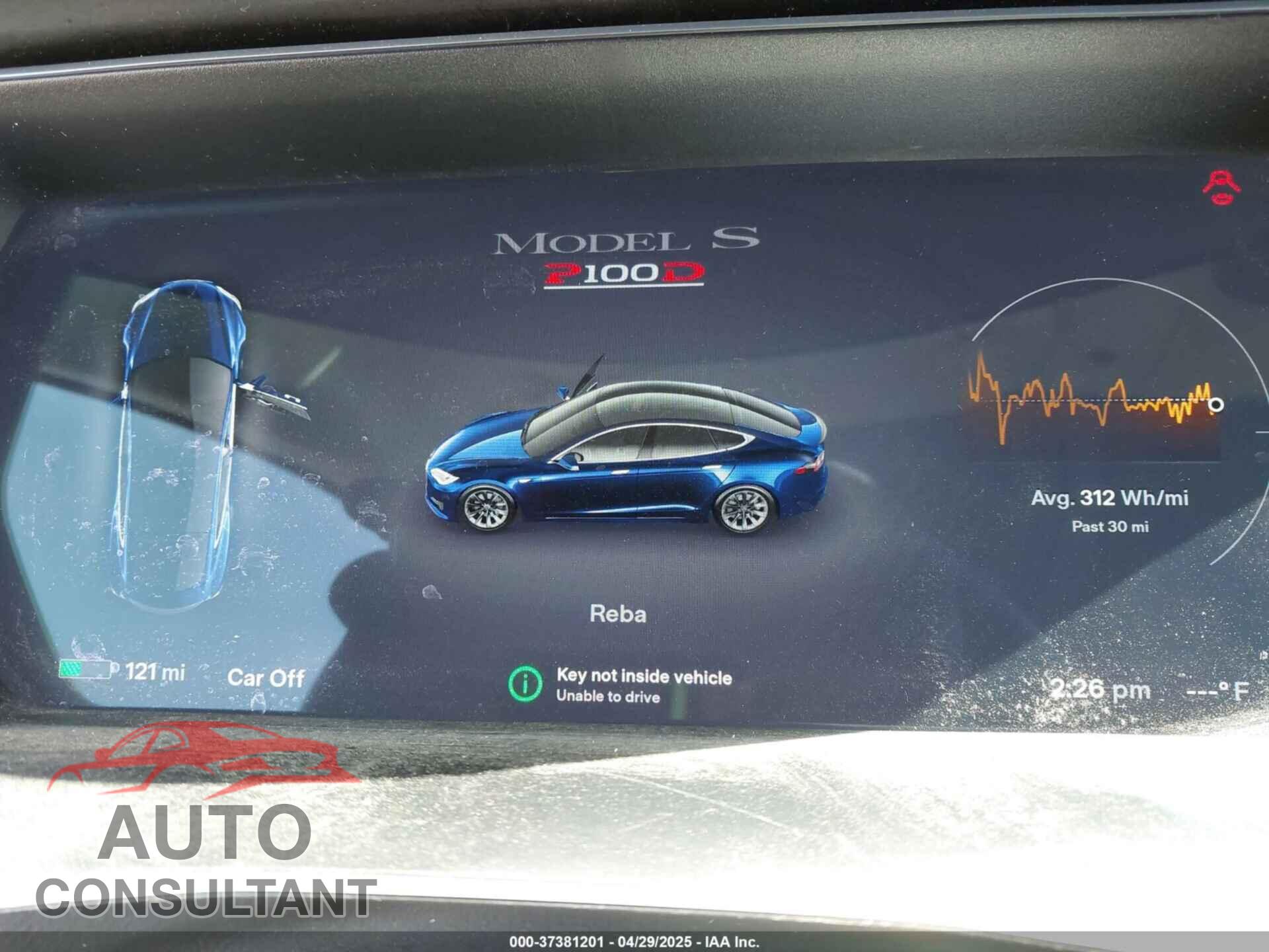 TESLA MODEL S 2017 - 5YJSA1E44HF220391