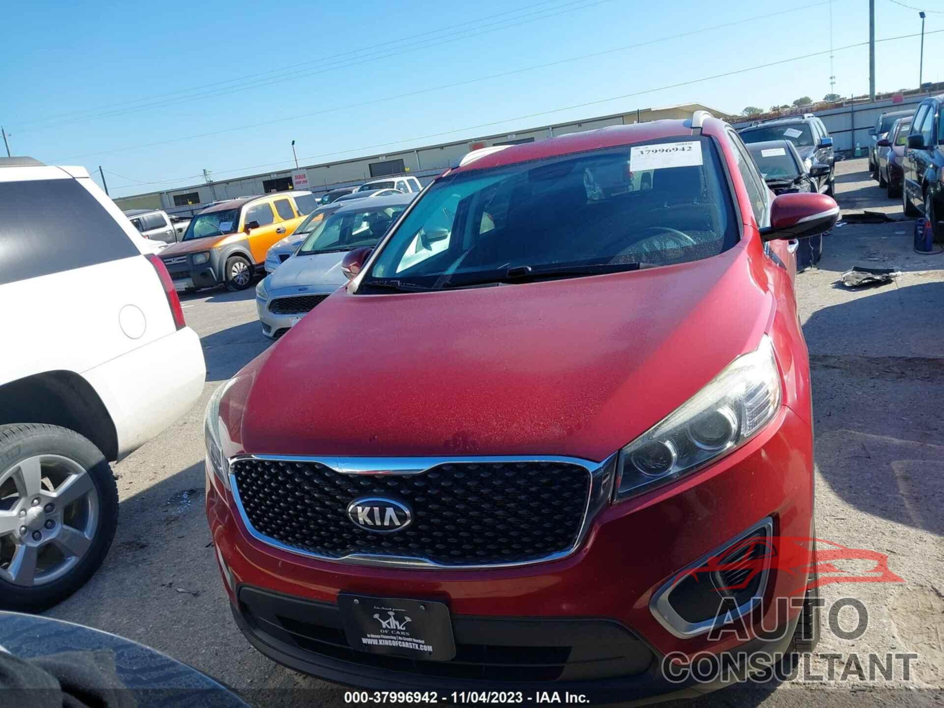 KIA SORENTO 2017 - 5XYPG4A3XHG221315